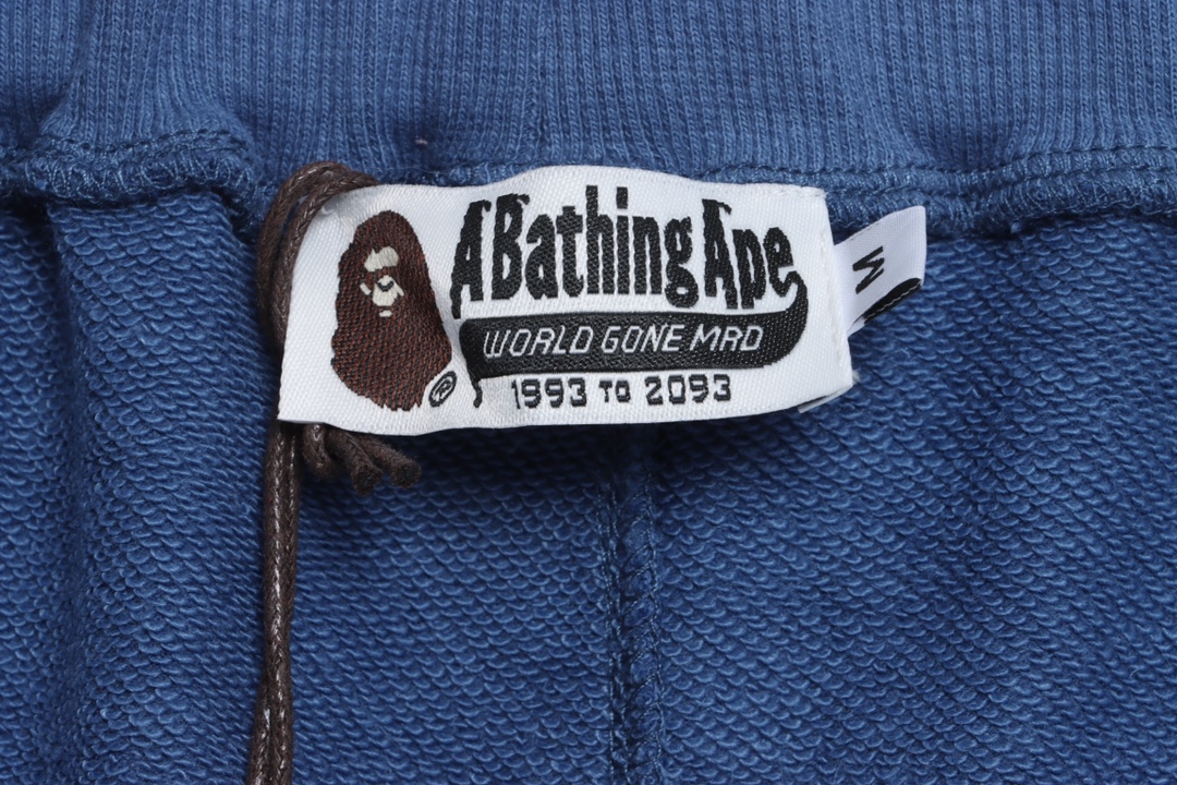 BAPE ape-man printed shorts