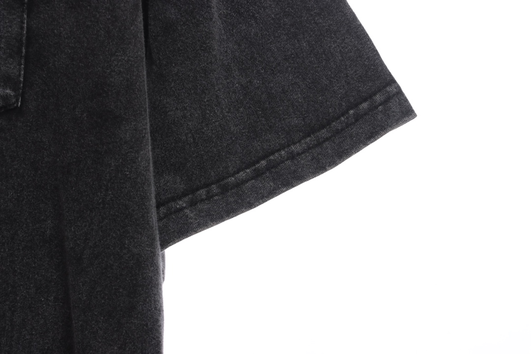 GALLERY DEPT retro gradient letter print short sleeves