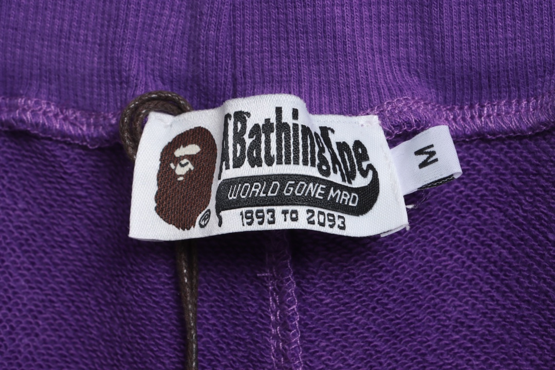 BAPE ape-man printed shorts