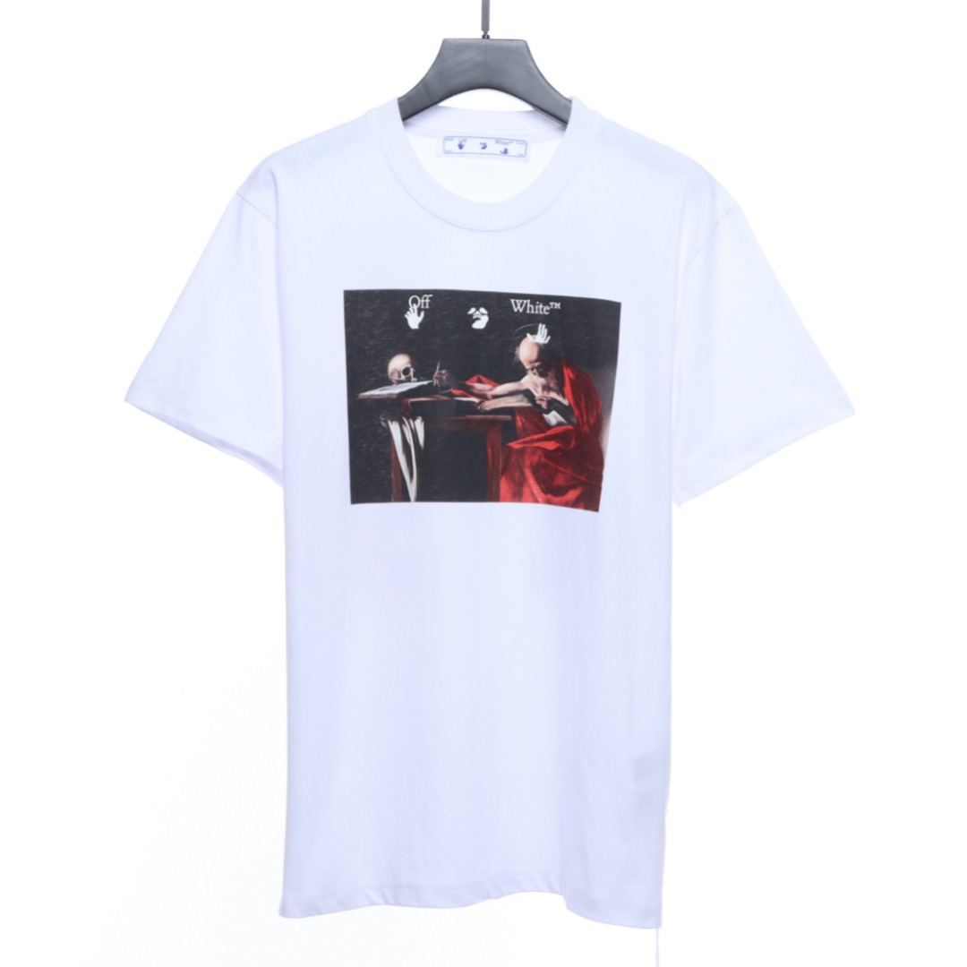 OW red religious short sleeve