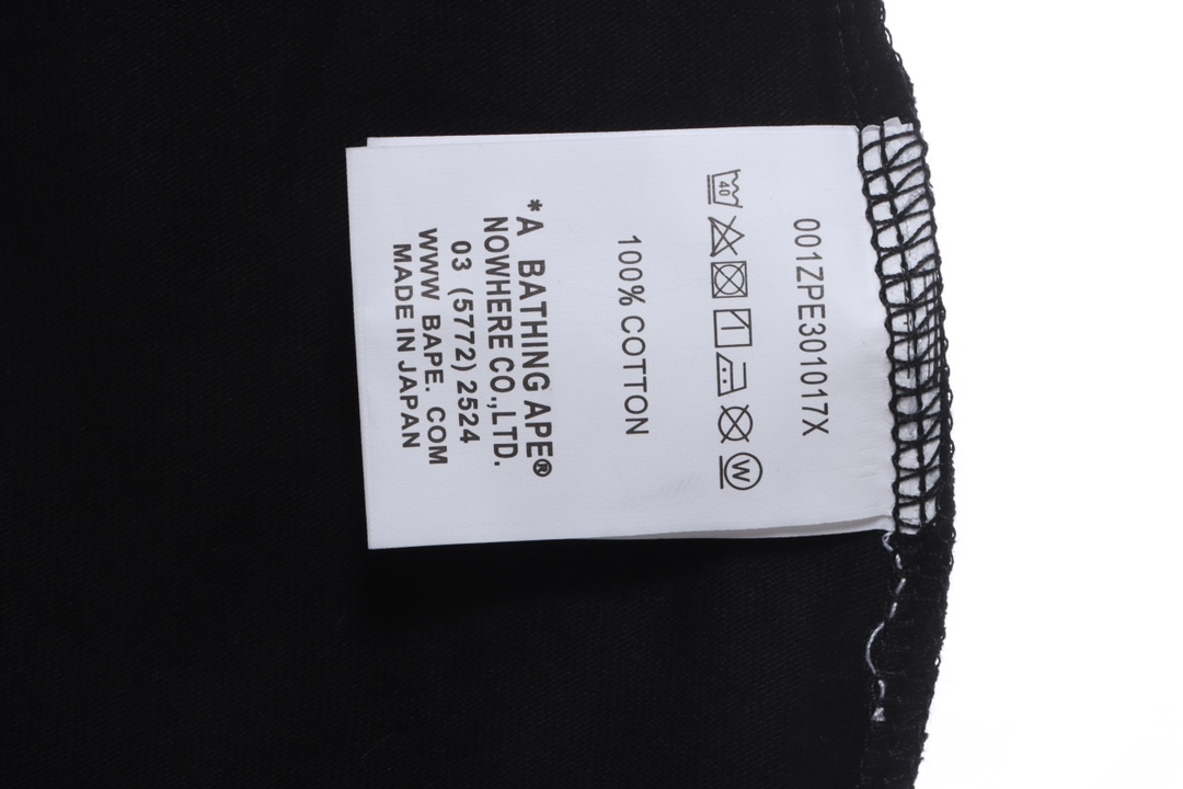 BAPE camouflage ape head pattern hit color letter printing short sleeves