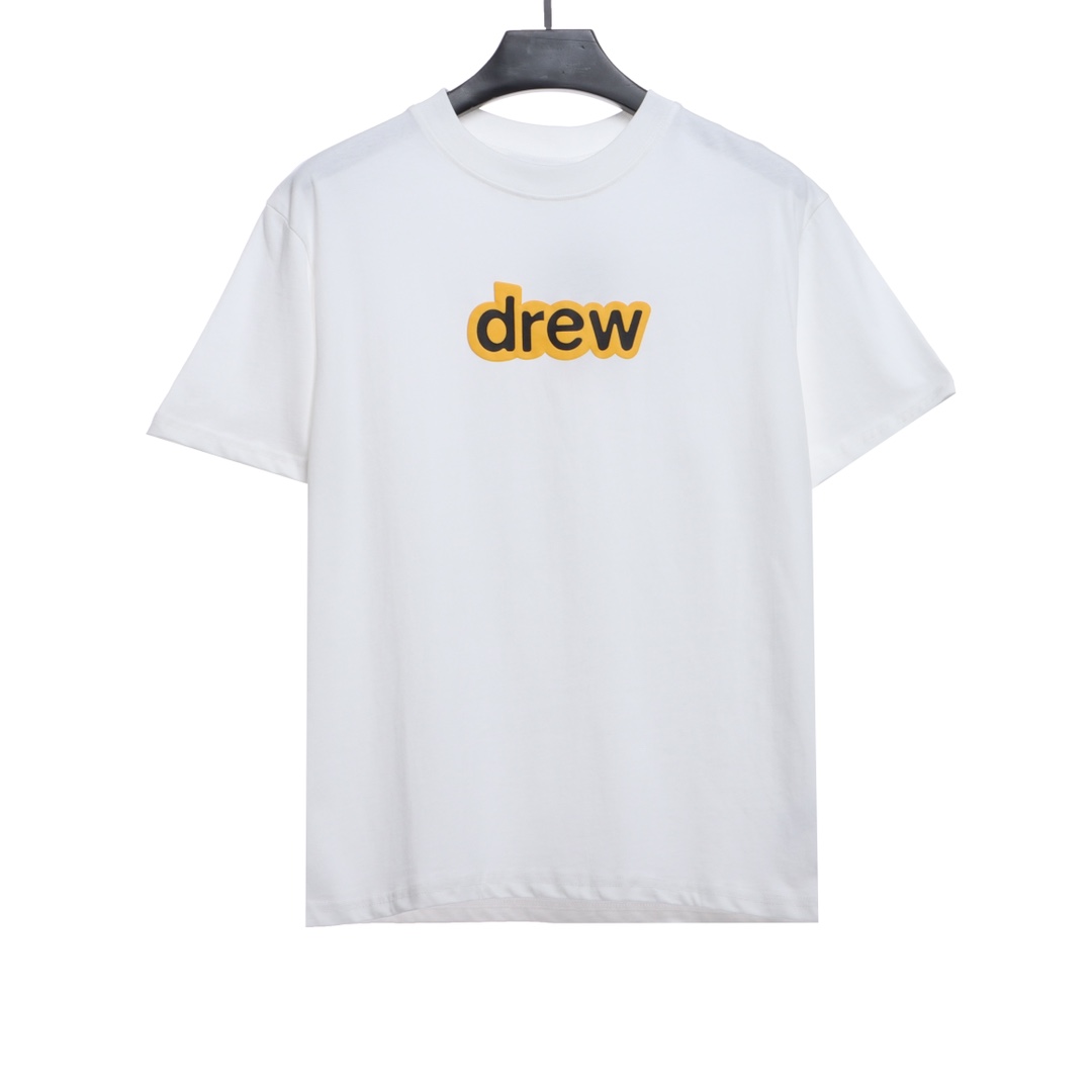 DREW logo letter printing short sleeves