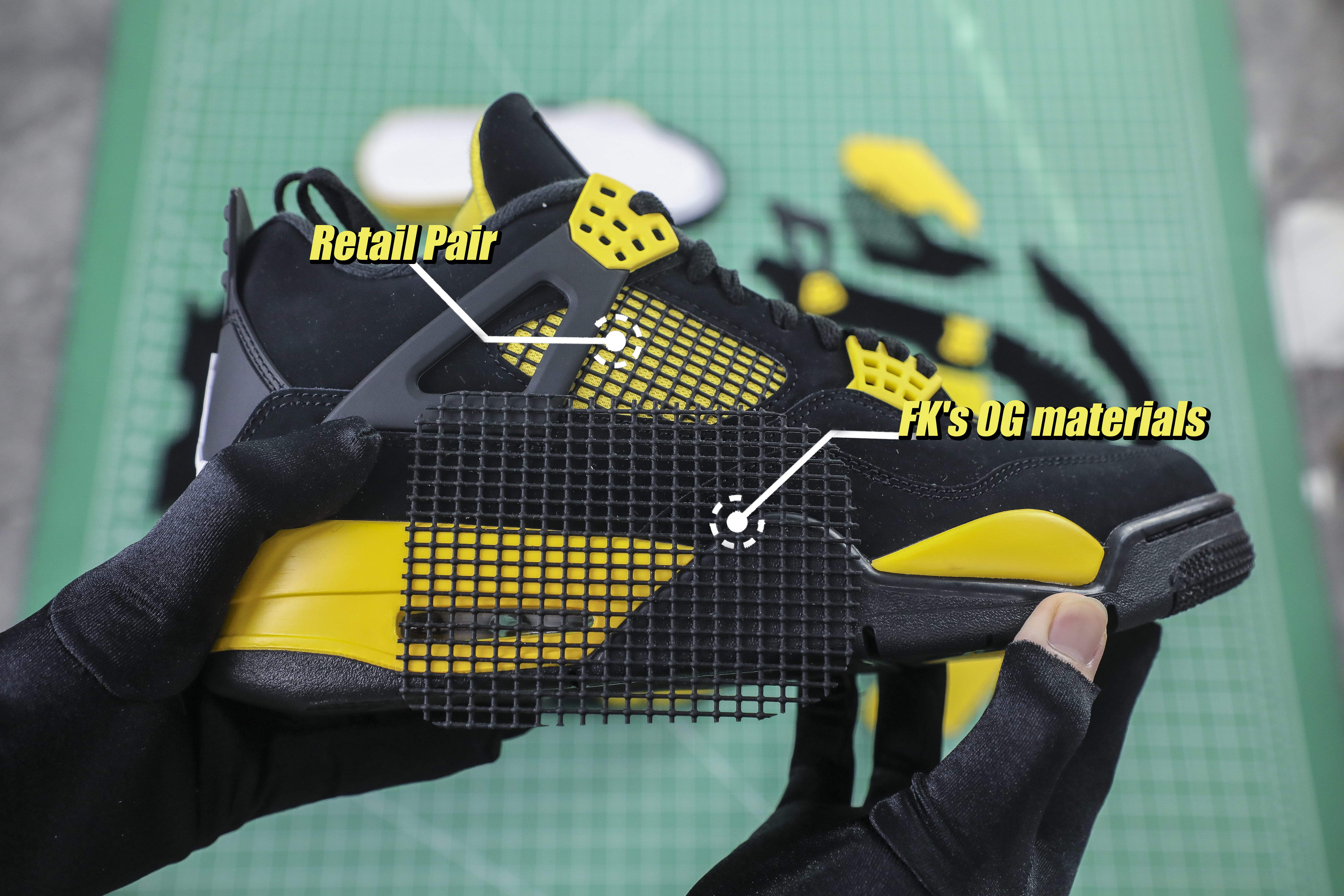 Air Jordan 4 Retro Thunder 2023 (LN5 A1 Batch)