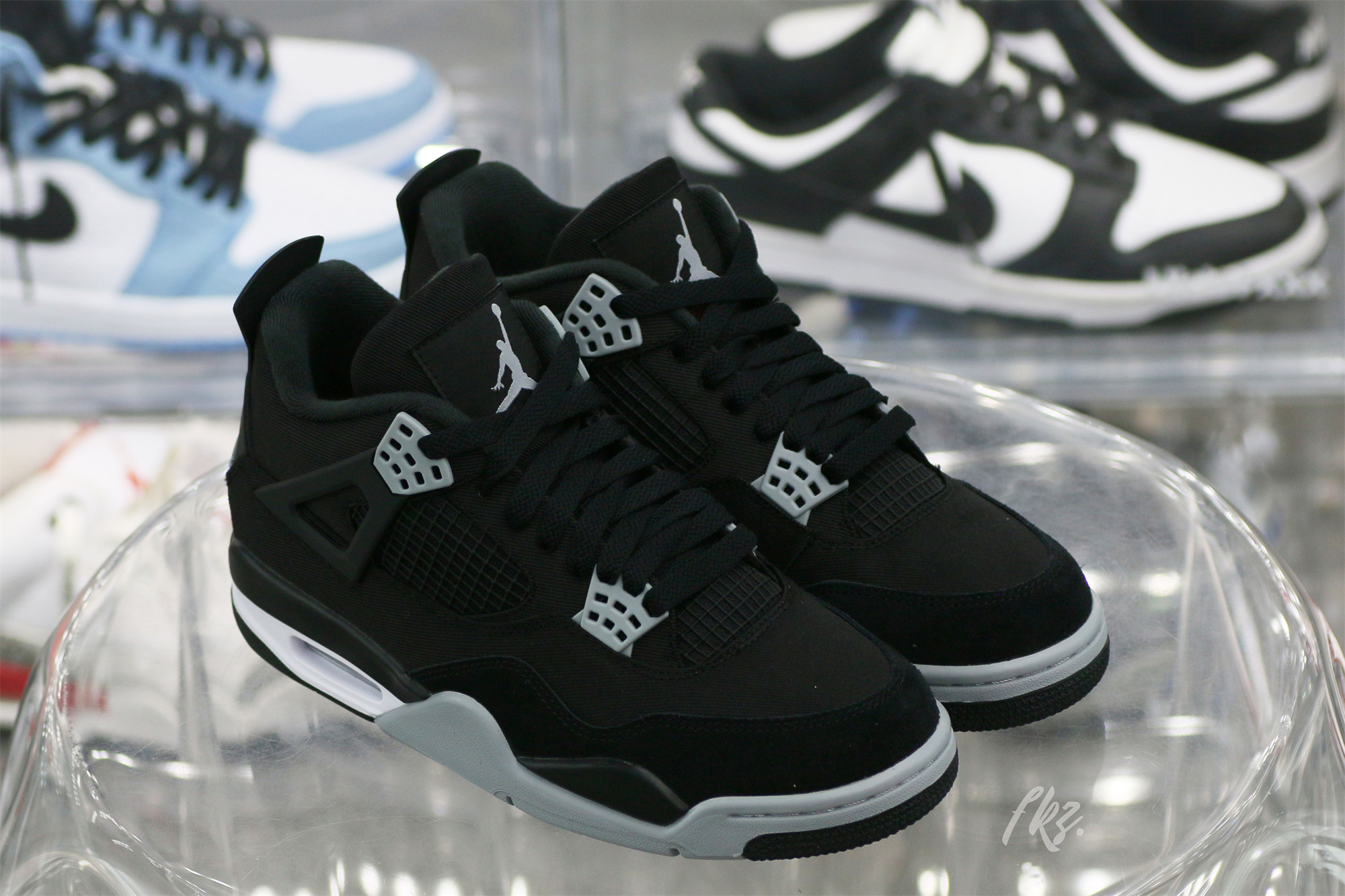 Air Jordan 4 Retro SE Black Canvas 2022 (Ln5 A1)