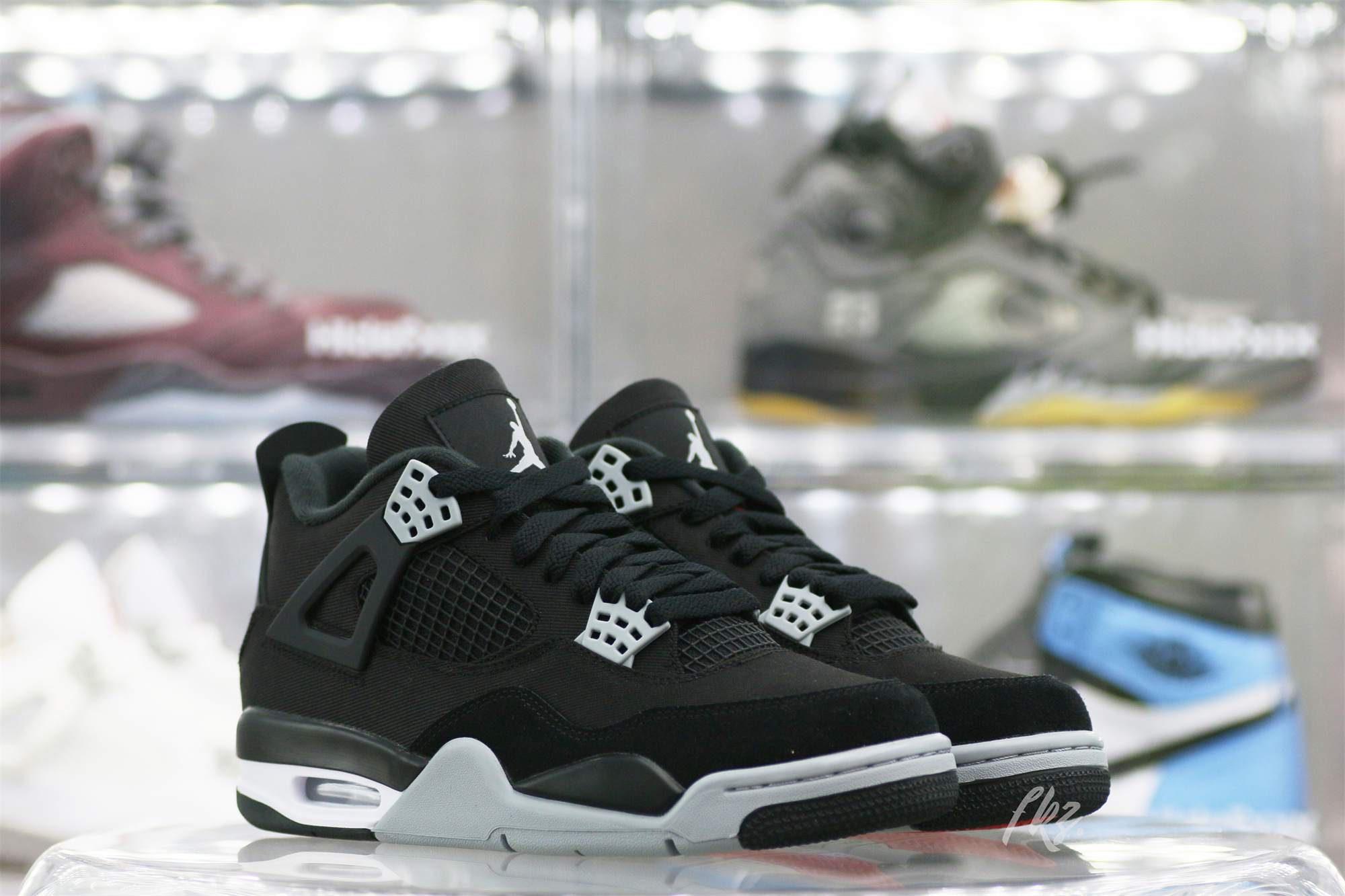 Air Jordan 4 Retro SE Black Canvas 2022 (Ln5 A1)