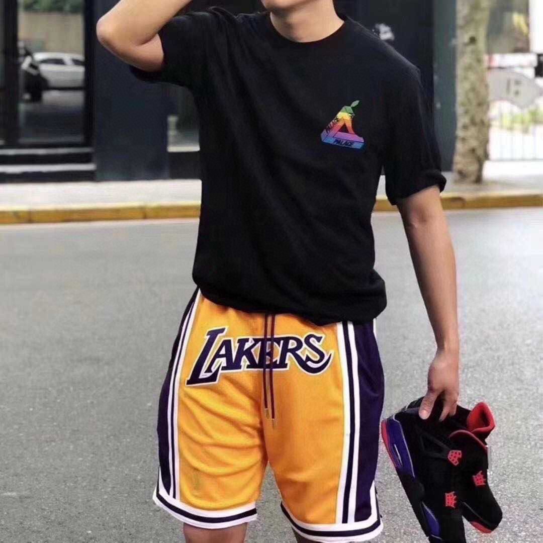 NBA vintage Los Angeles Lakers shorts