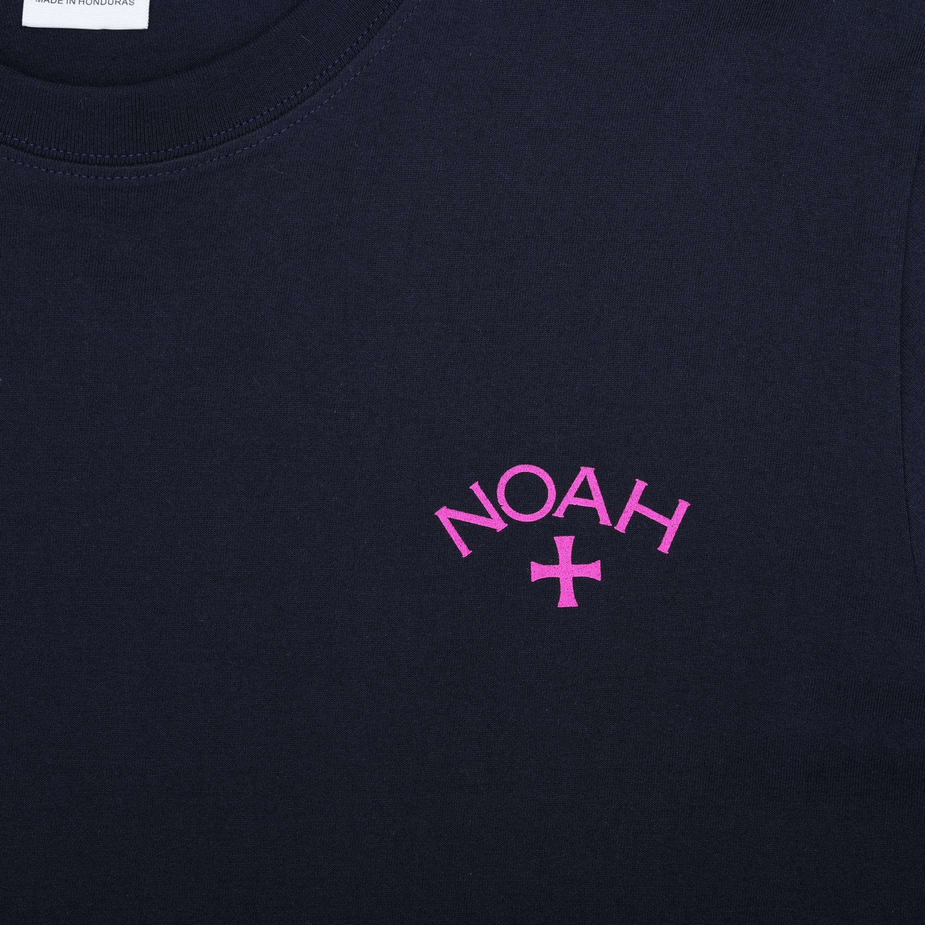 N0ah New cross front and back LOGO short sleeves