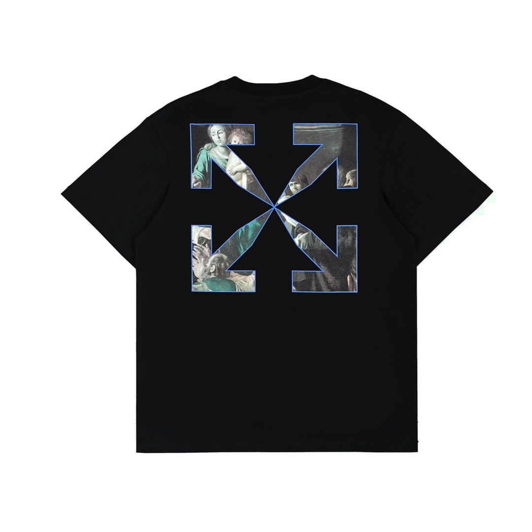 Ow color religious figures with short sleeves