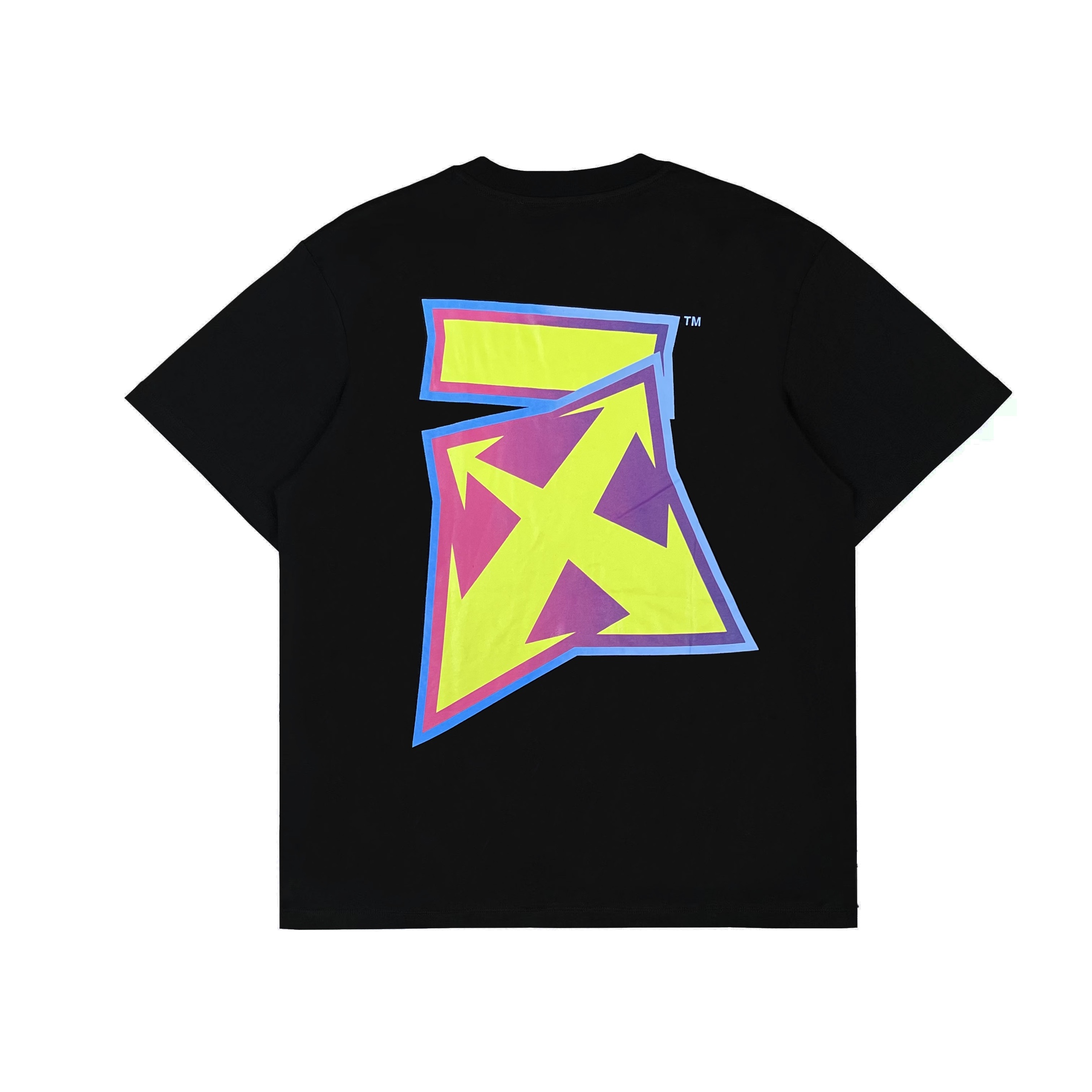 Ow color arrow lightning short sleeves