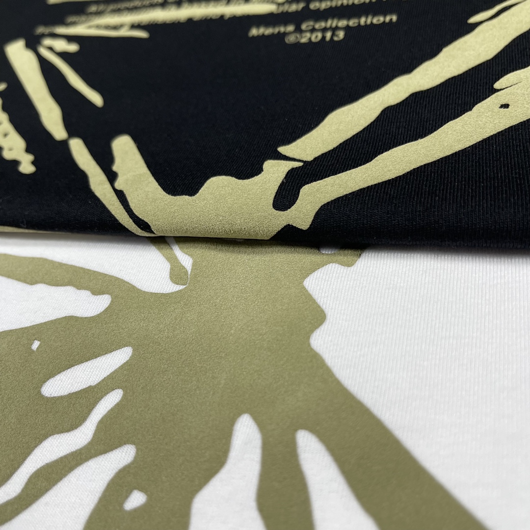 Ow Sketch Splash Ink Arrow letter short sleeve