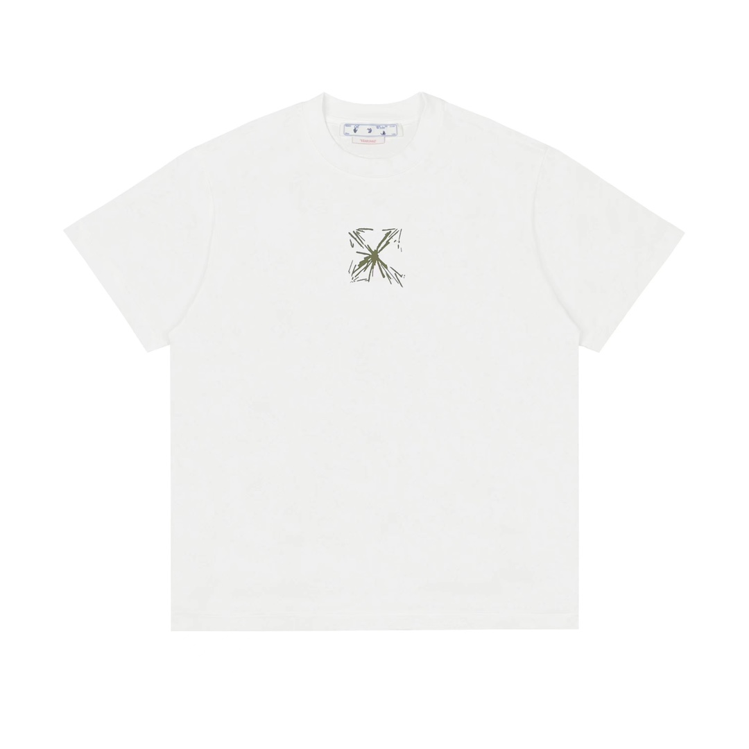 Ow Sketch Splash Ink Arrow letter short sleeve