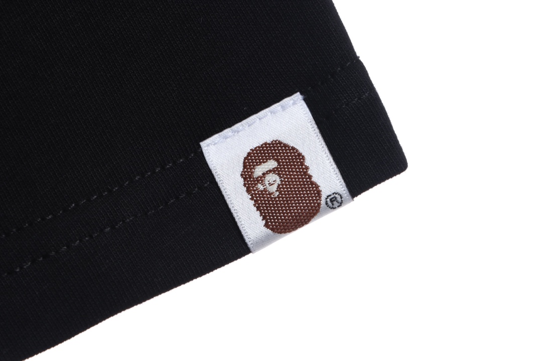 BAPE reverse ape initials printing short sleeves