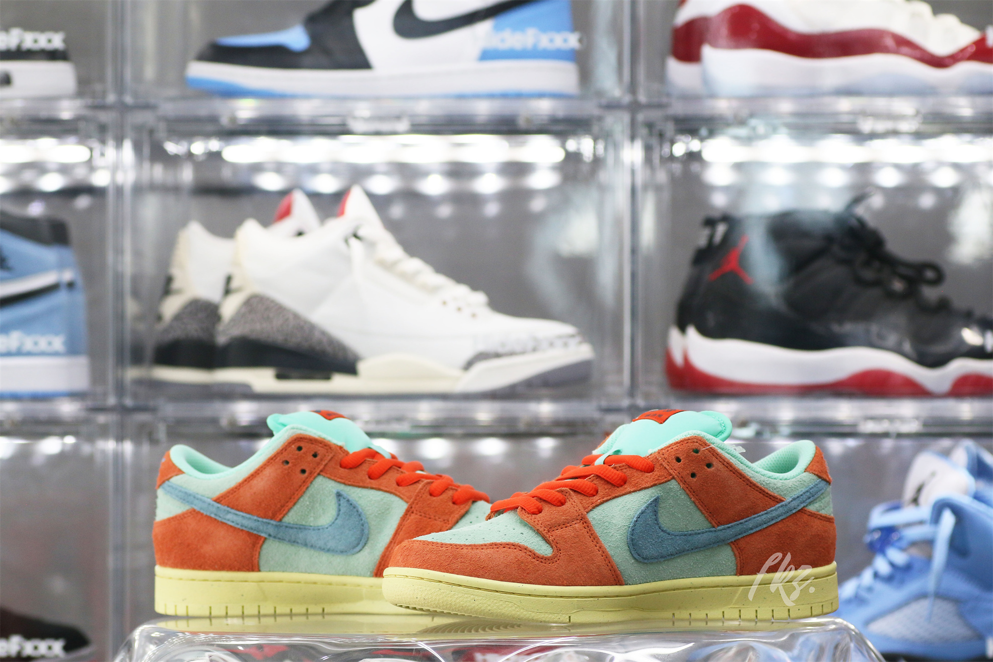 Nike SB Dunk Low Orange/Noise Aqua 2023