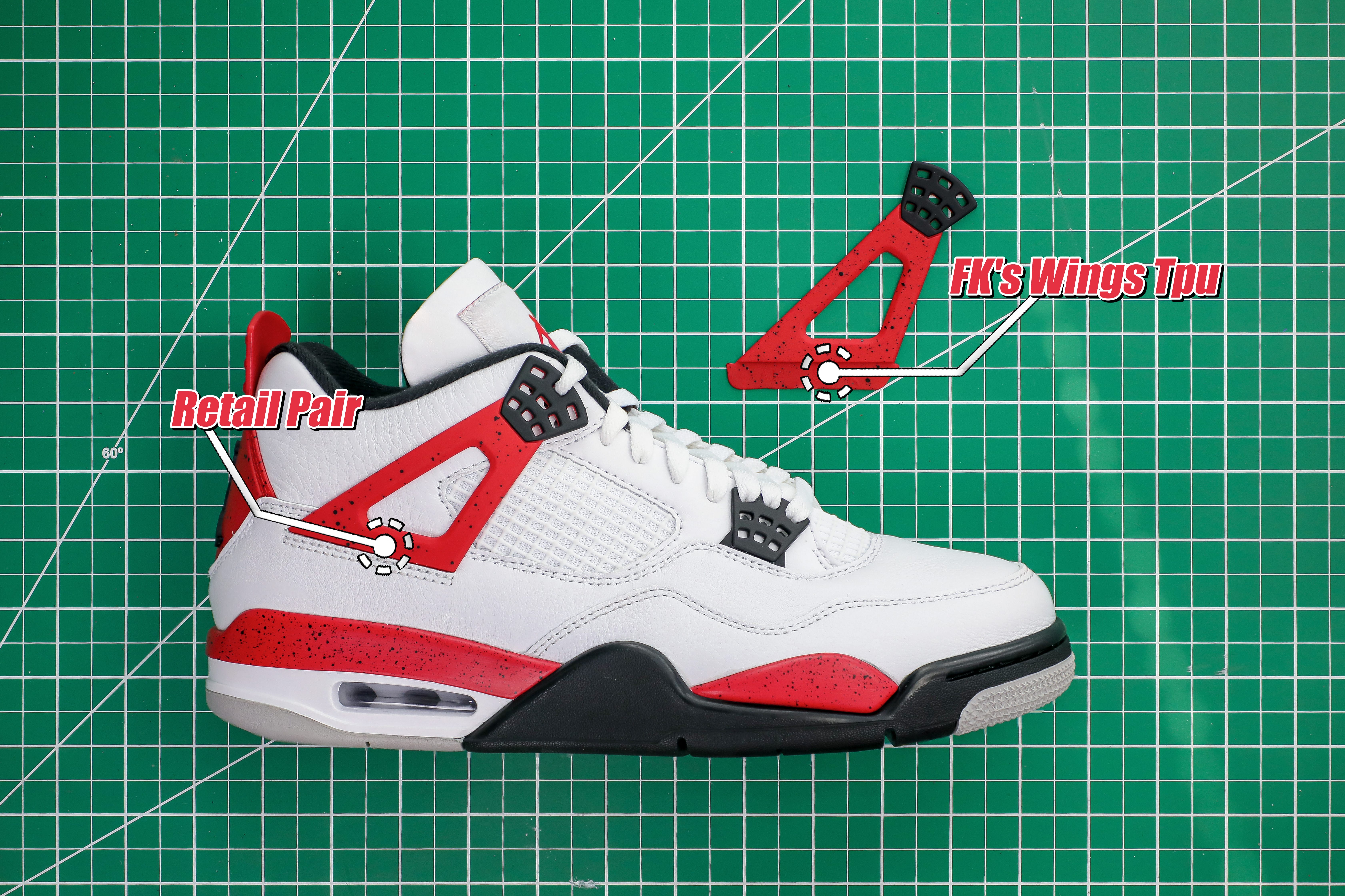 Air Jordan 4 Red Cement 2023 (LN5 A1 Batch)
