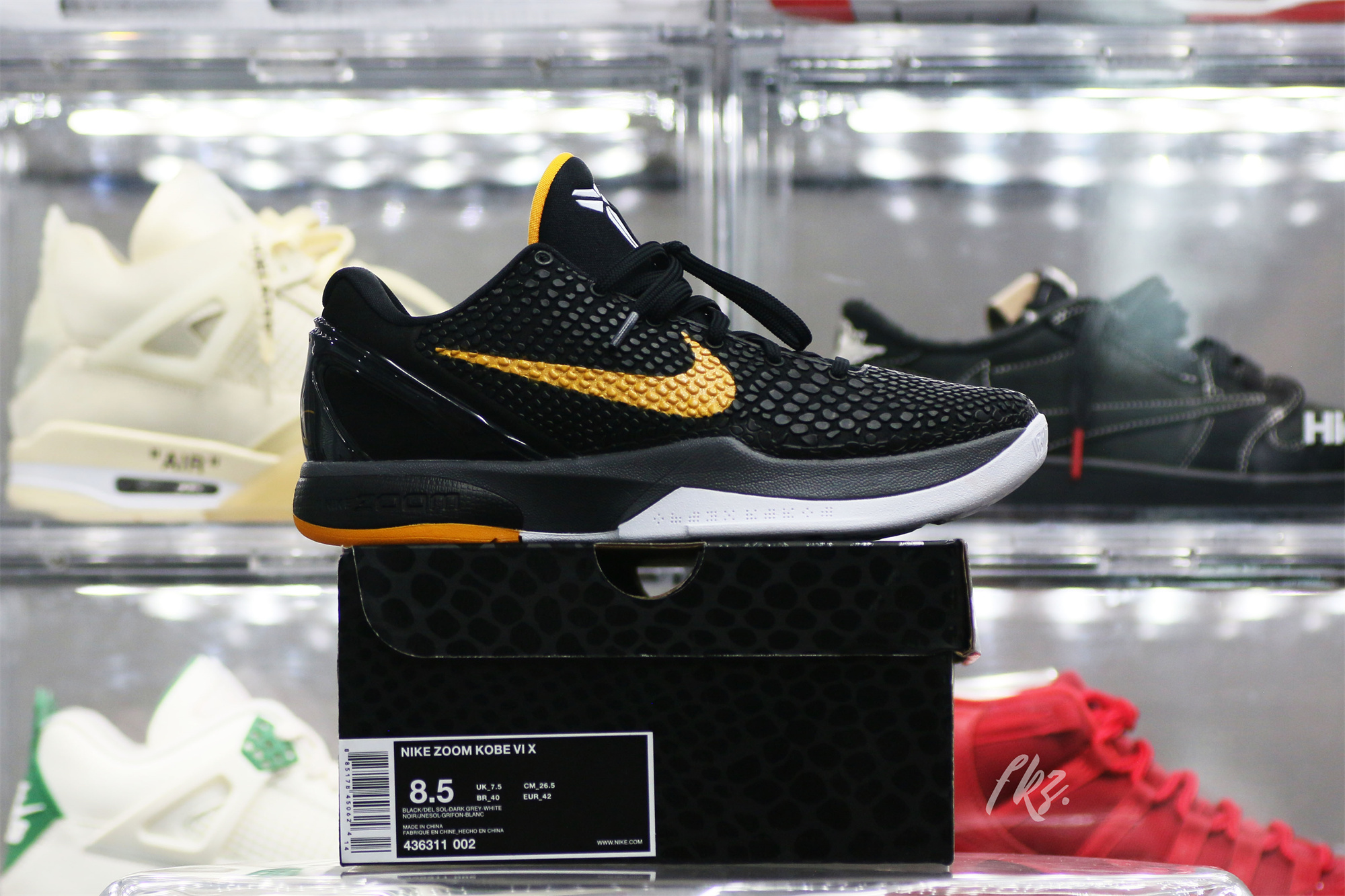 Nike Kobe 6 Black Del Sol(A1 Batch)