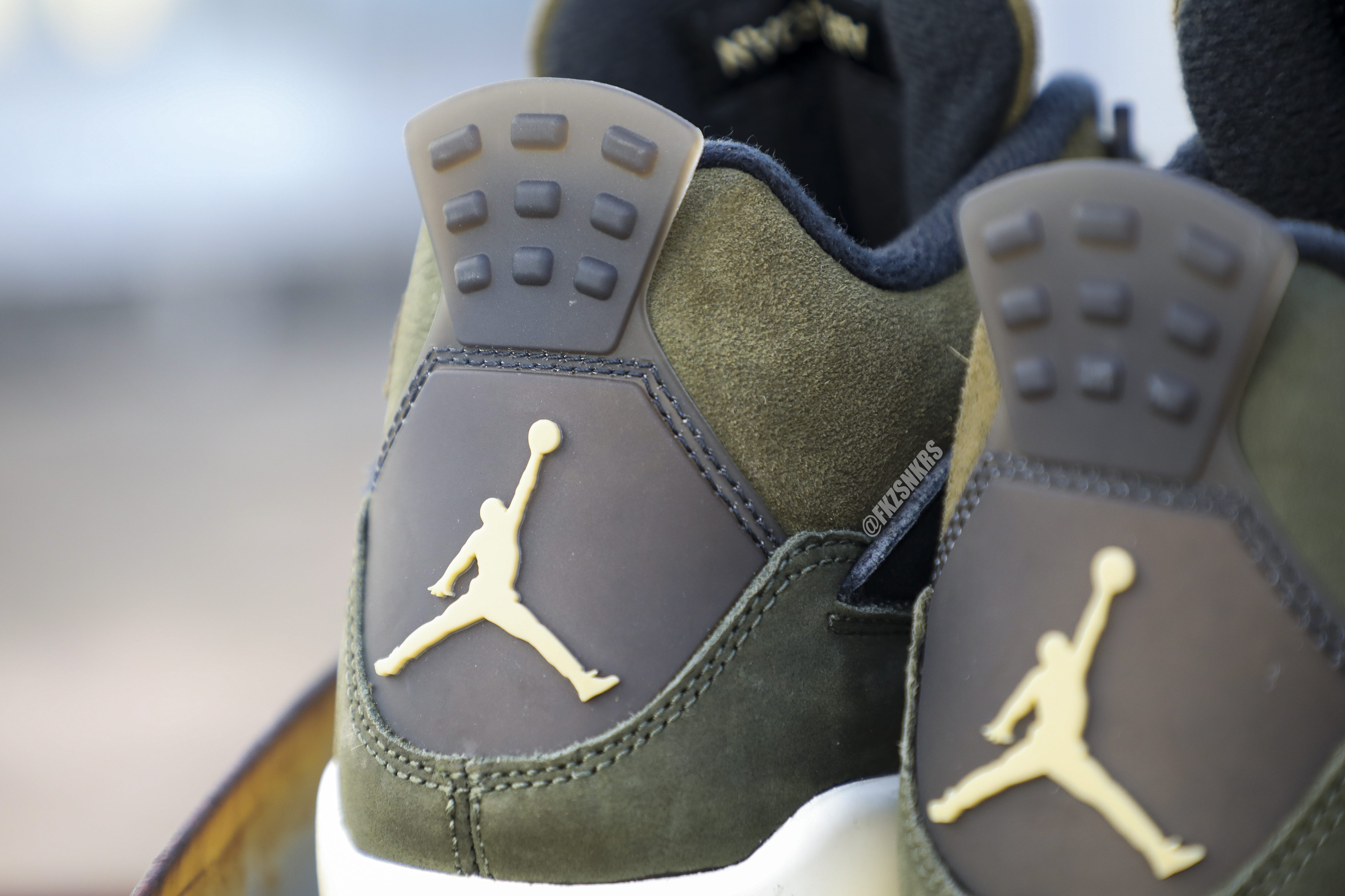 Air Jordan 4 Retro SE Craft Medium Olive (LN5 A1)