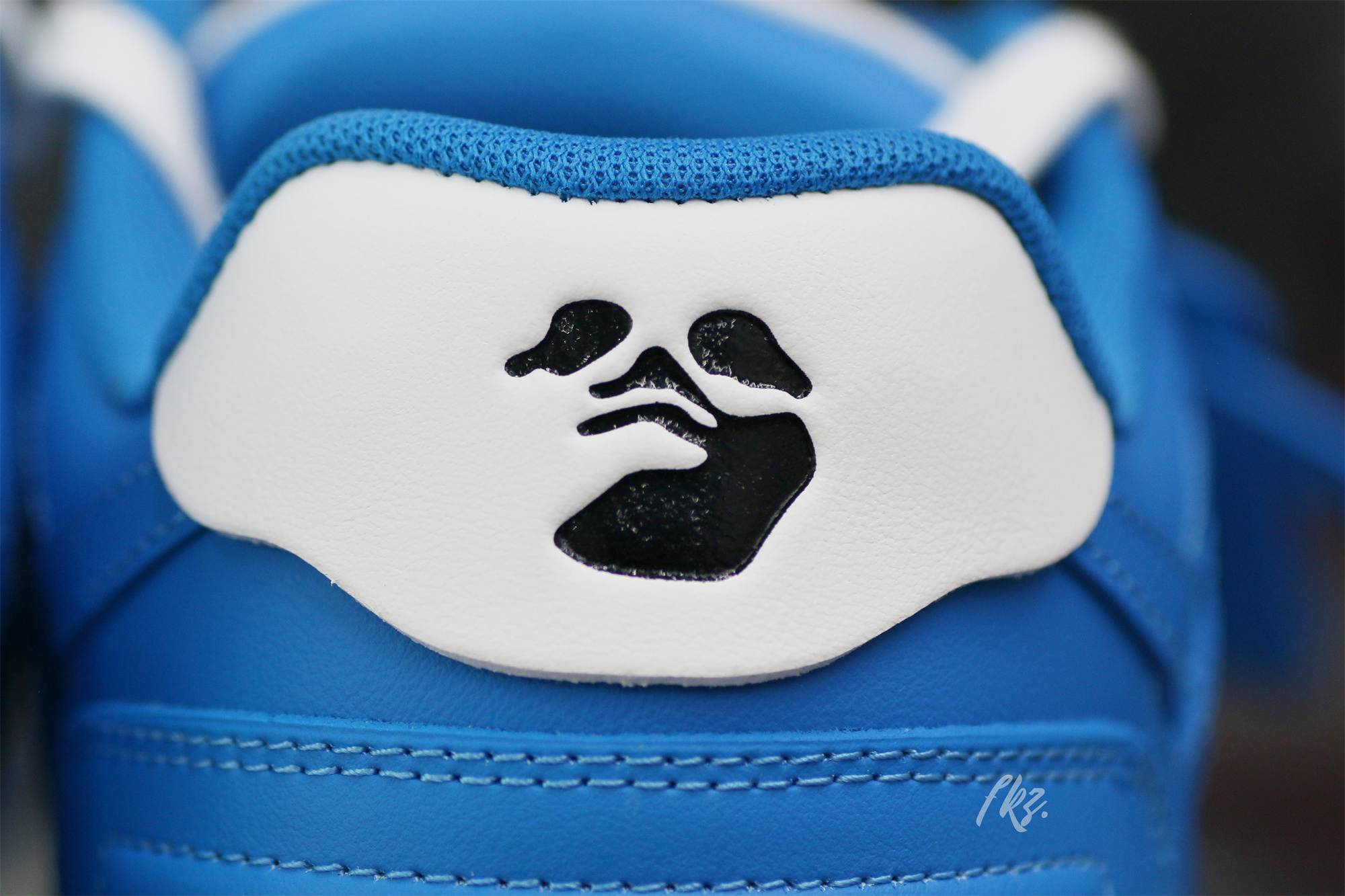 Off-White University Blue ‘Out Of Office’ Sneakers