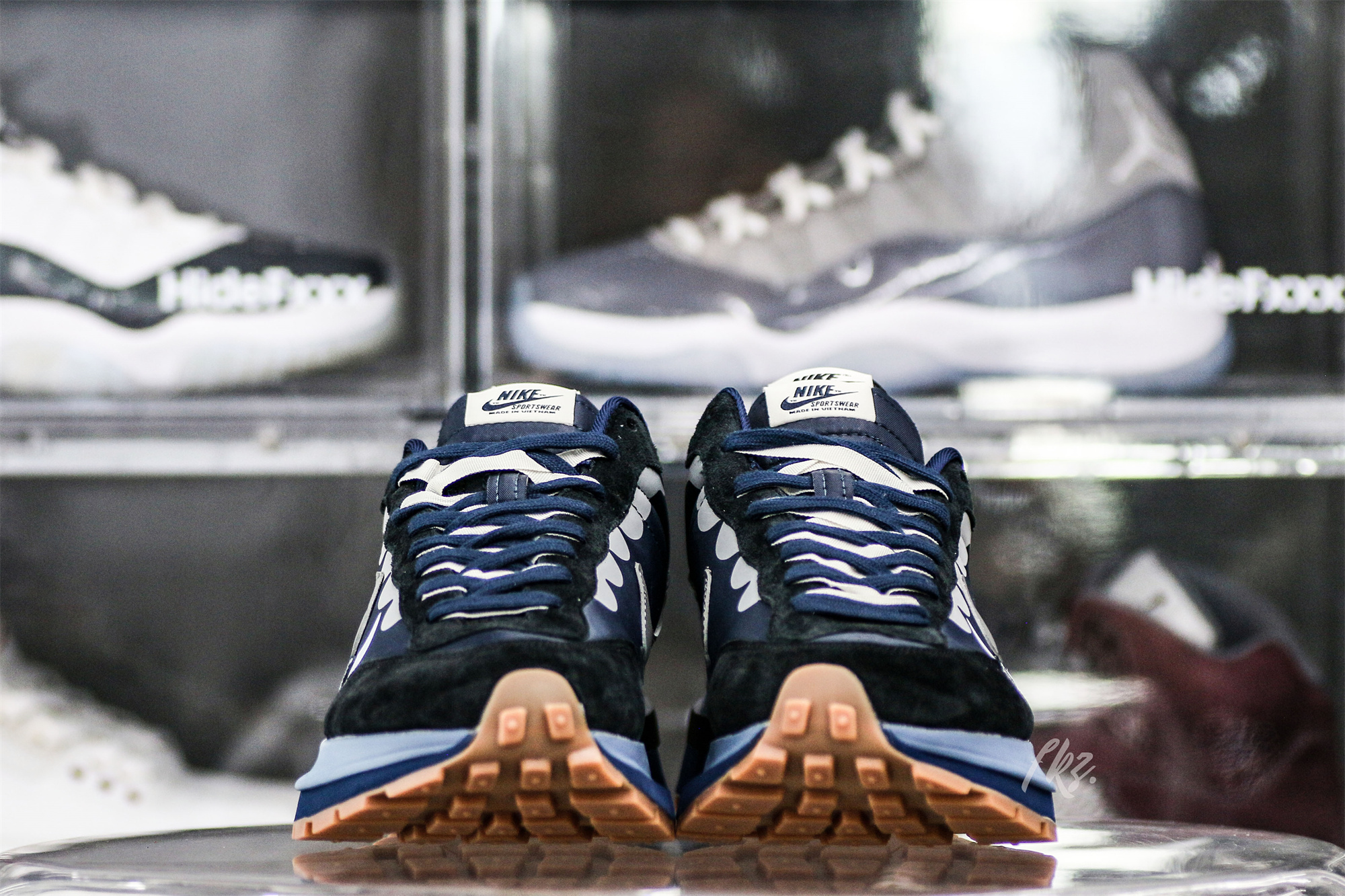 Sacai x Nike VaporWaffle 3.0 White Grey Blue