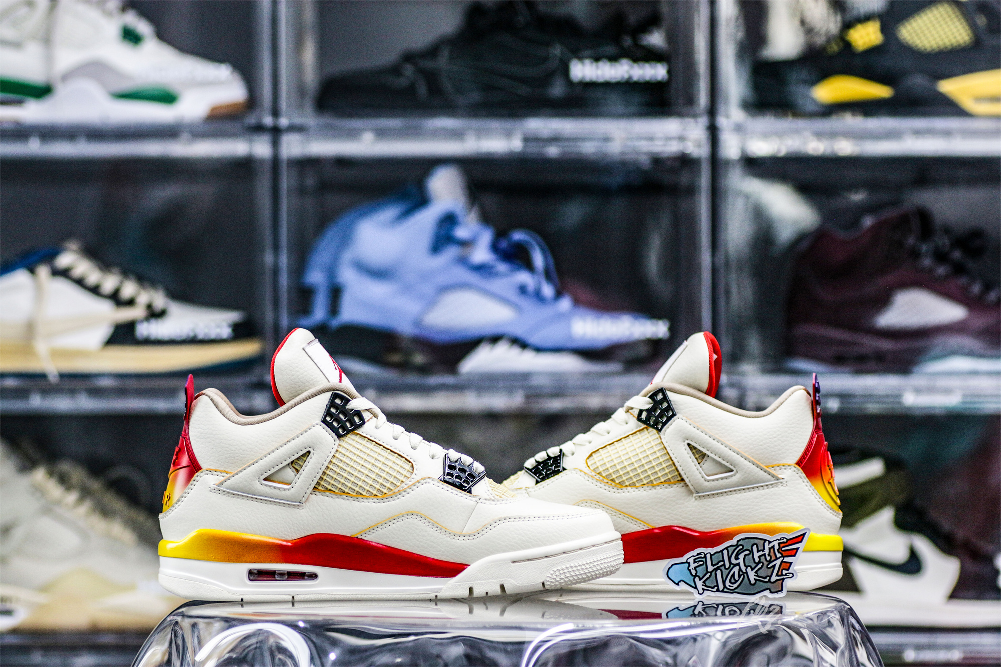 J Balvin x Air Jordan 4 Sunset