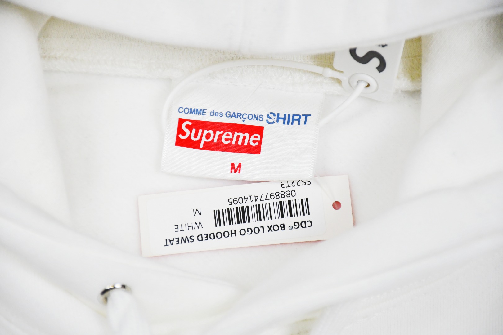 Suprem3 CDG Split Box Logo Sweatshirt
