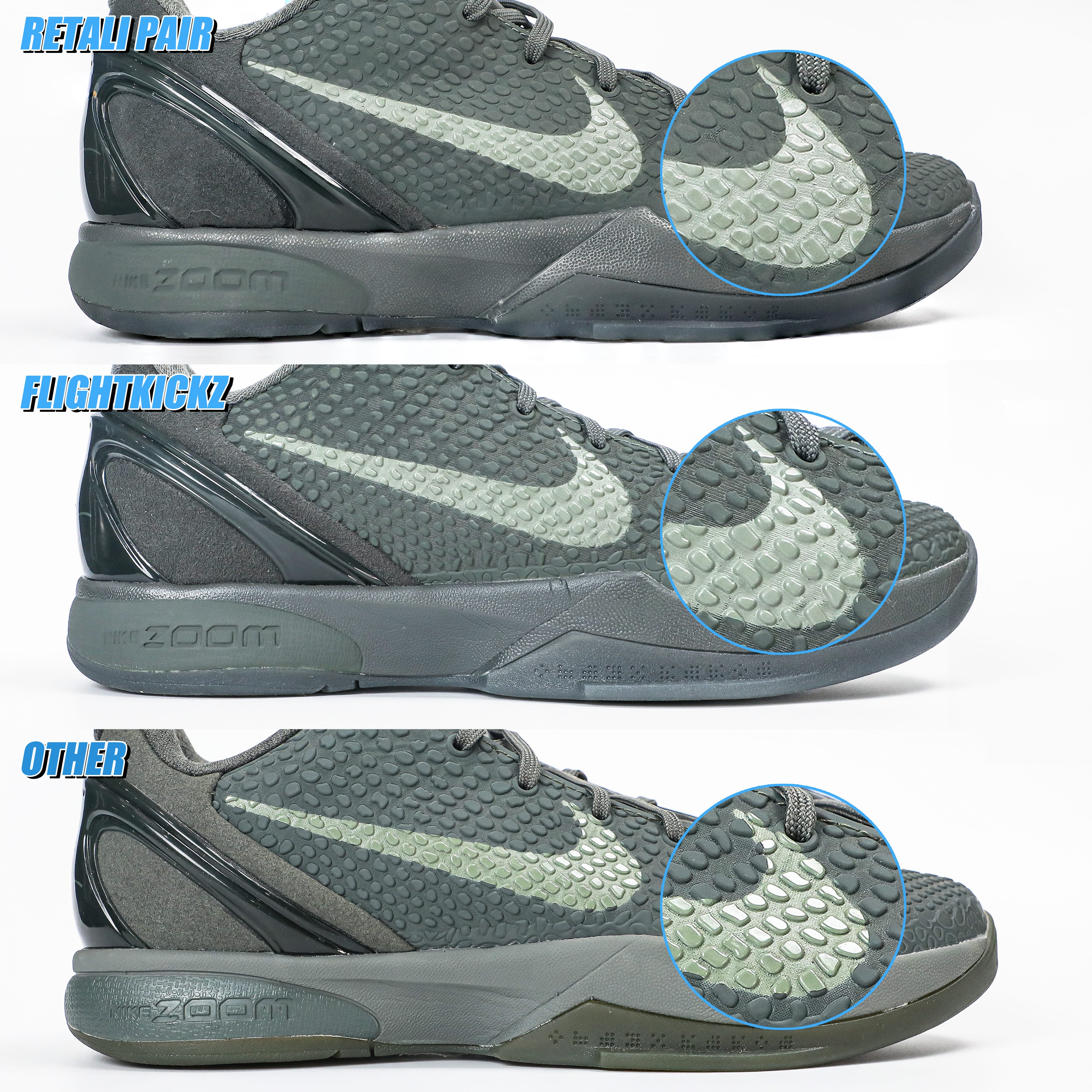 Zoom Kobe 6 Fade To Black 2016(A1 Batch)