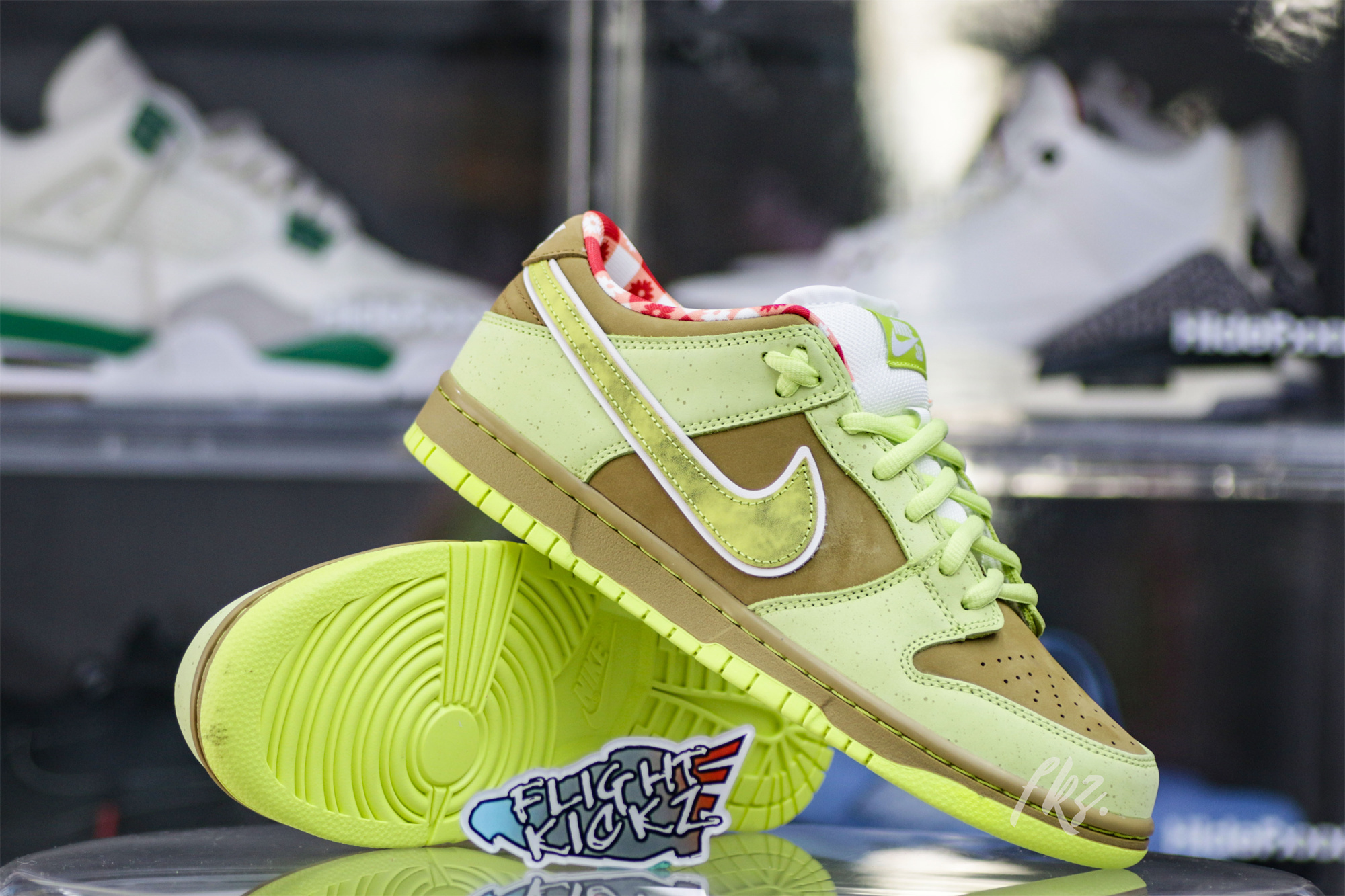 Nike SB Dunk Low Dunk Lobster Green Brown