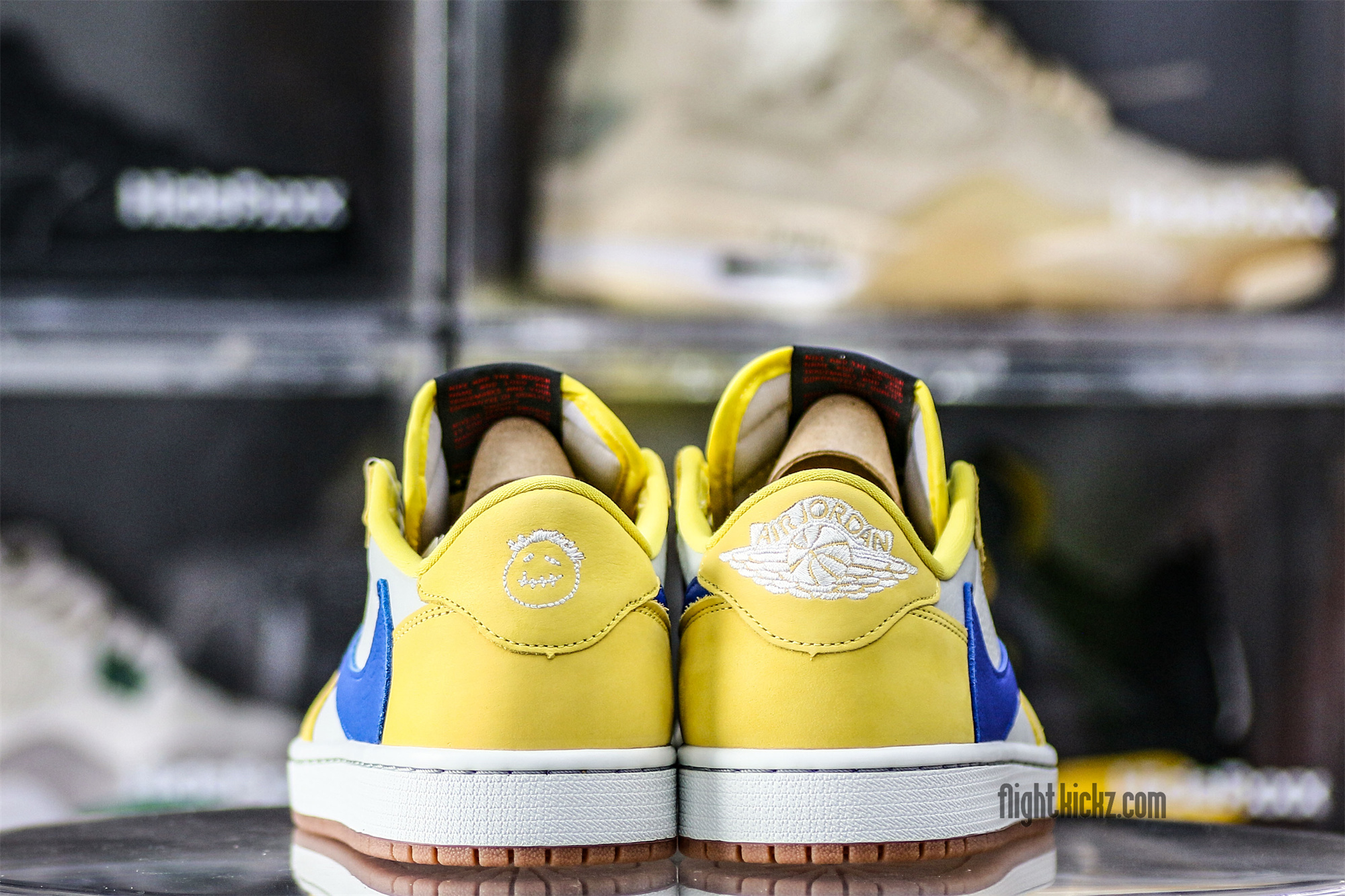 Travis Scott x Air Jordan 1 Retro Low OG SP “Elkins/Canary Yellow” (LN5 A1 batch)