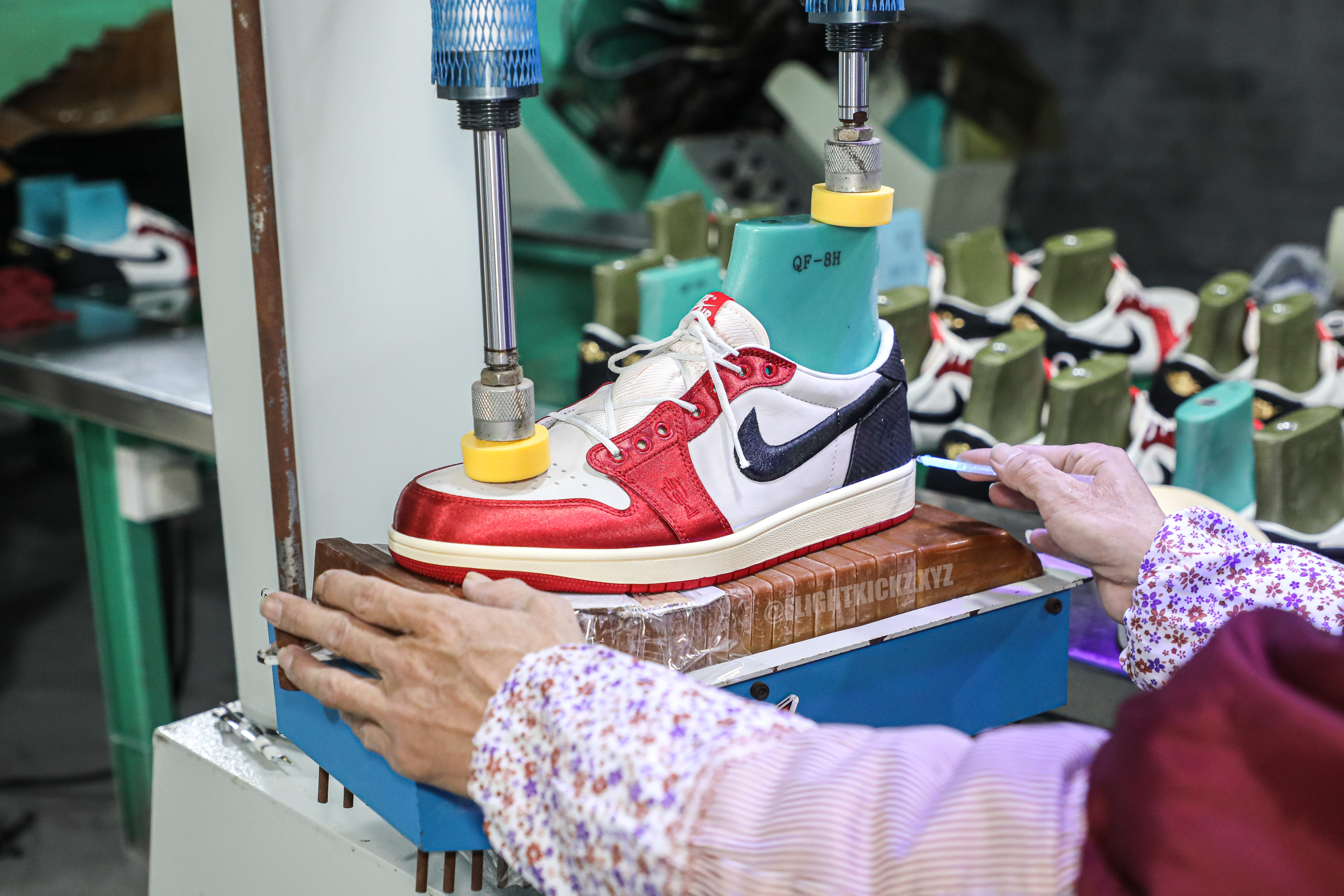 Trophy Room X Air Jordan 1 Retro Low OG SP Away 2024（LN5 A1 Batch）