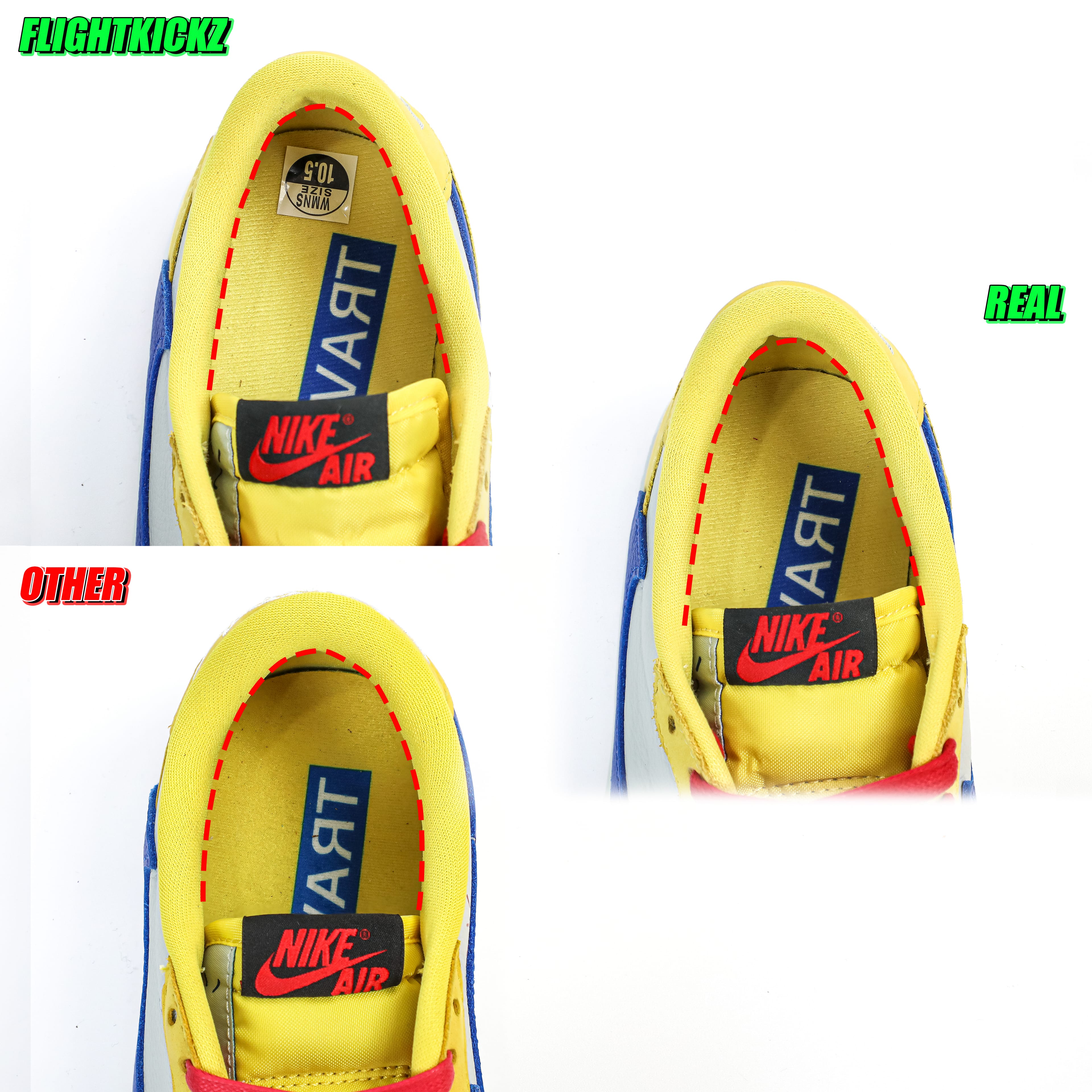 Travis Scott x Air Jordan 1 Retro Low OG SP “Elkins/Canary Yellow” (LN5 A1 batch)