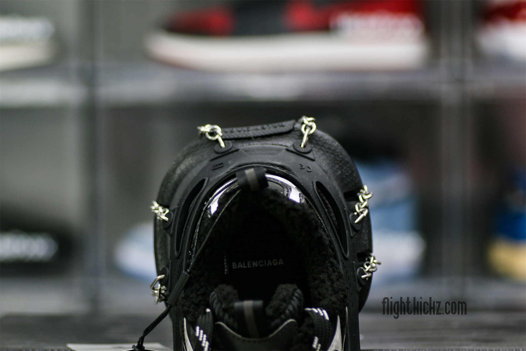 Balenciag* 3XL Ski Sneaker in Black ((Removable footwear chains) )