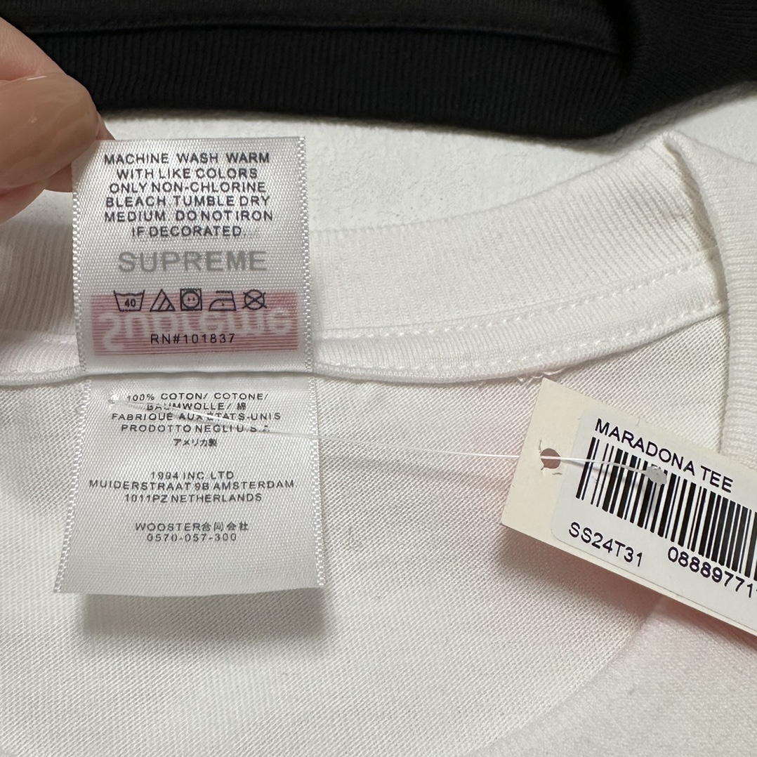 Suprem3 24SS Maradona Tee(2 Colors)