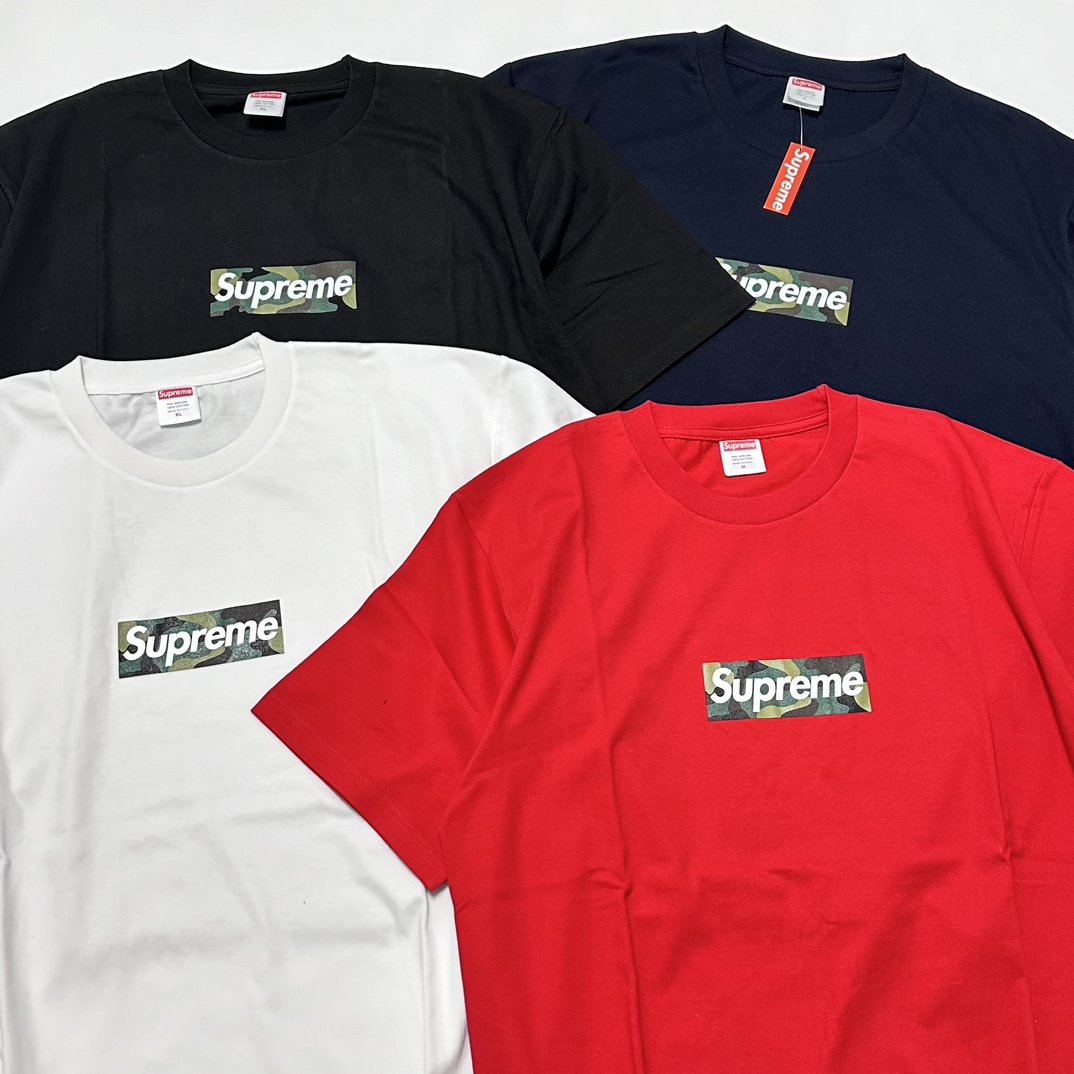 Suprem3 Camo Box LogoTee (4 Colors)