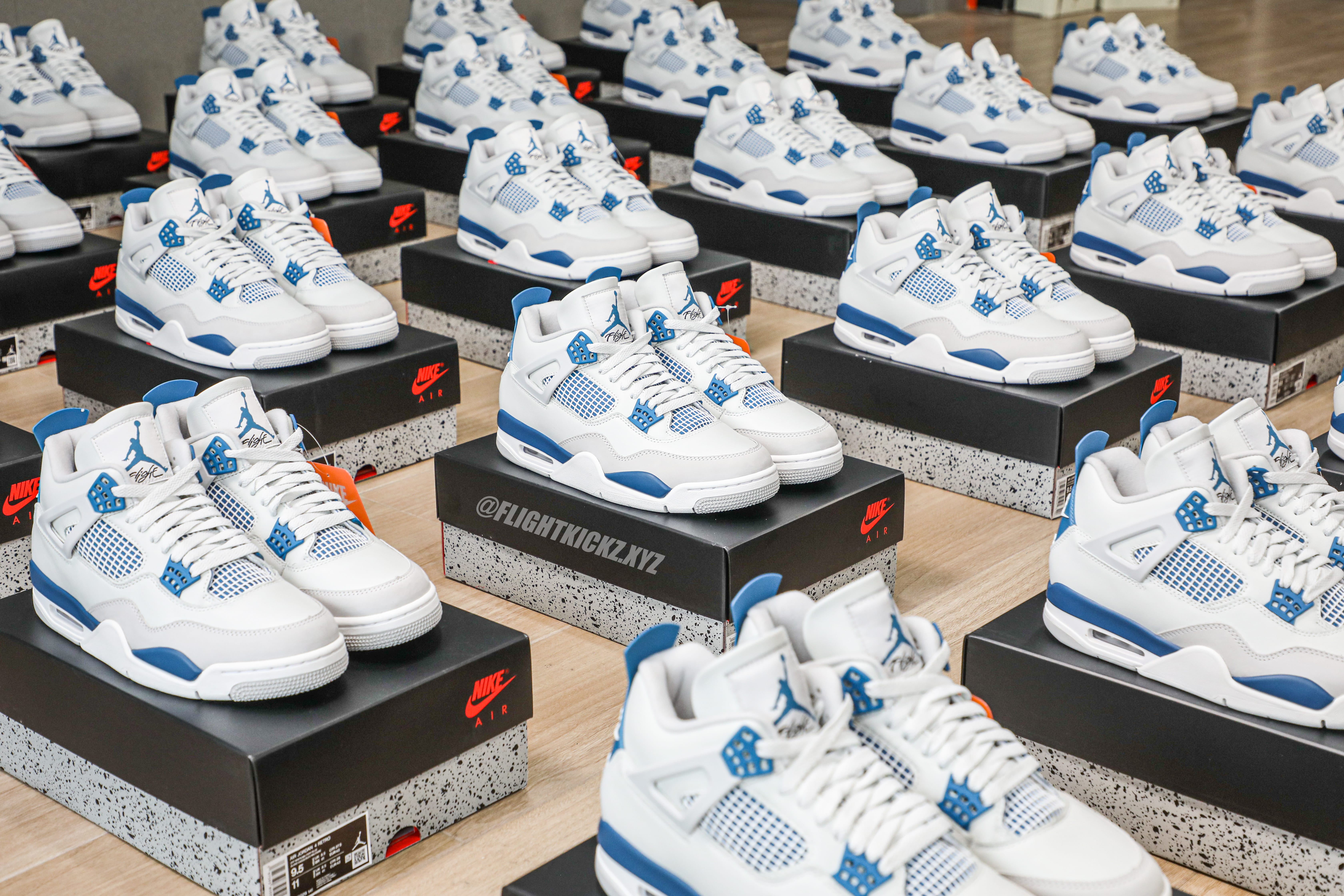 Air Jordan 4 “Military Blue 2024 (LN5 A1 Batch)
