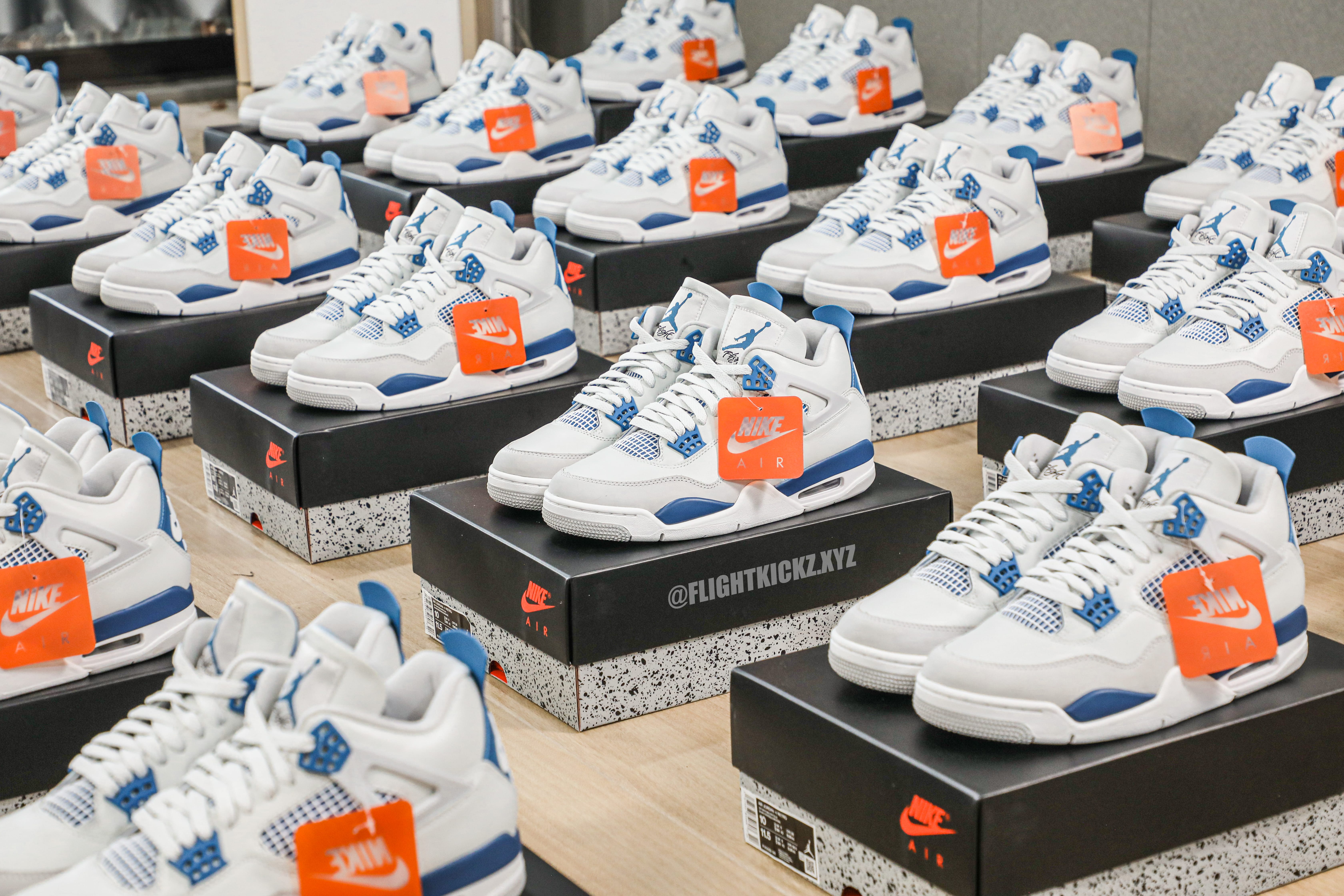 Air Jordan 4 “Military Blue 2024 (LN5 A1 Batch)