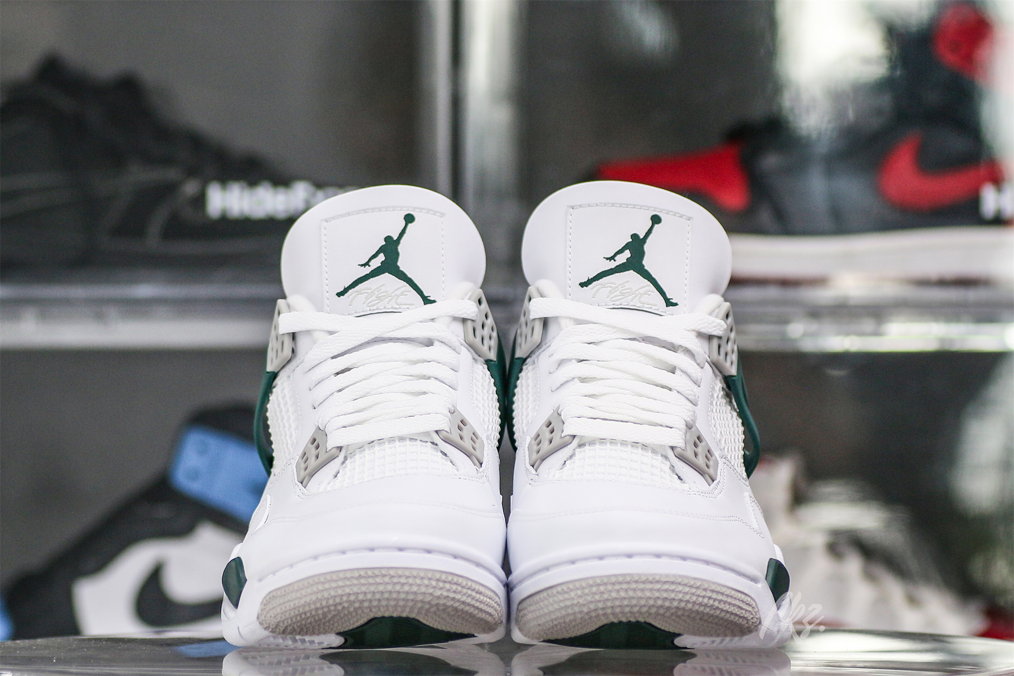 Air Jordan 4 White Oxidized Green Neutral Grey 2024