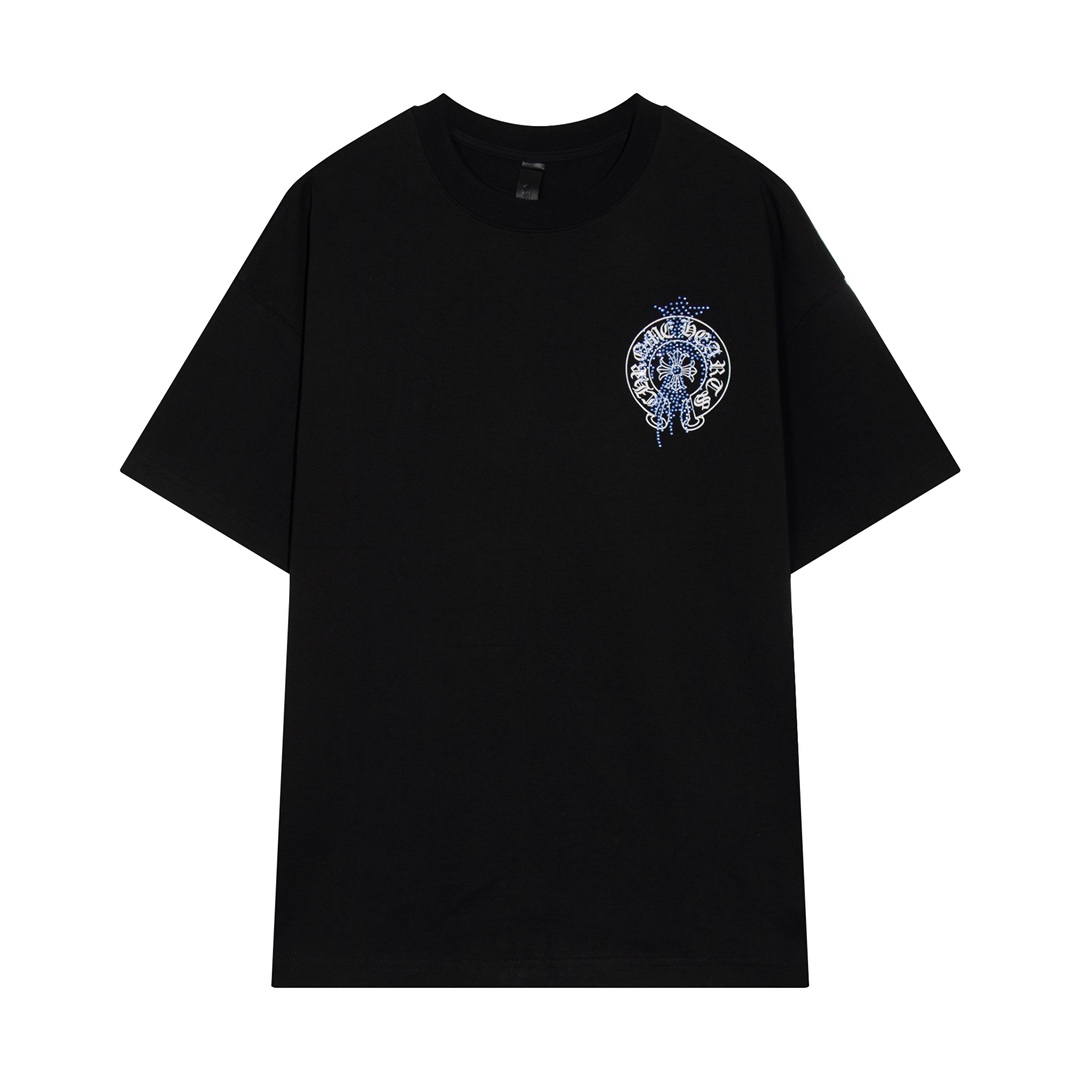 Chrome Hearts Horse Shoe Logo Pocket T-Shirt 2024