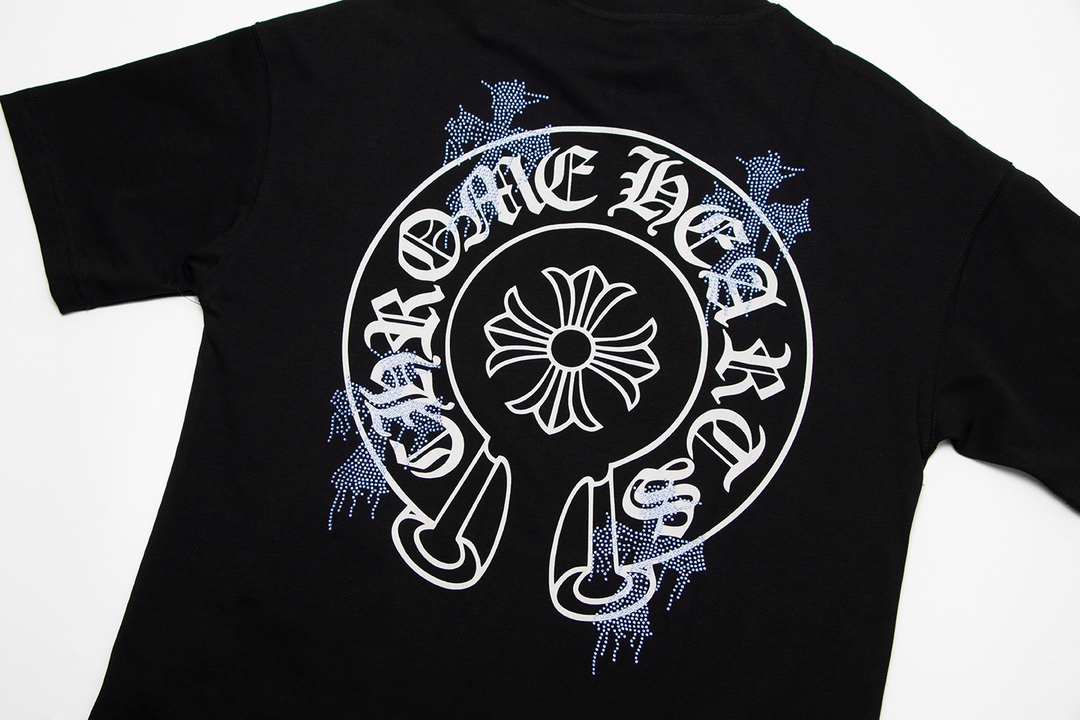Chrome Hearts Horse Shoe Logo Pocket T-Shirt 2024