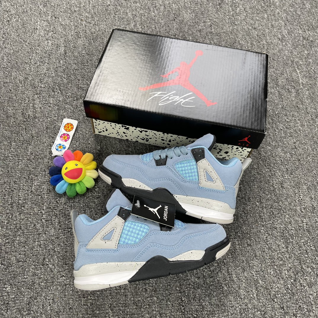 Air Jordan 4 University Blue Kid