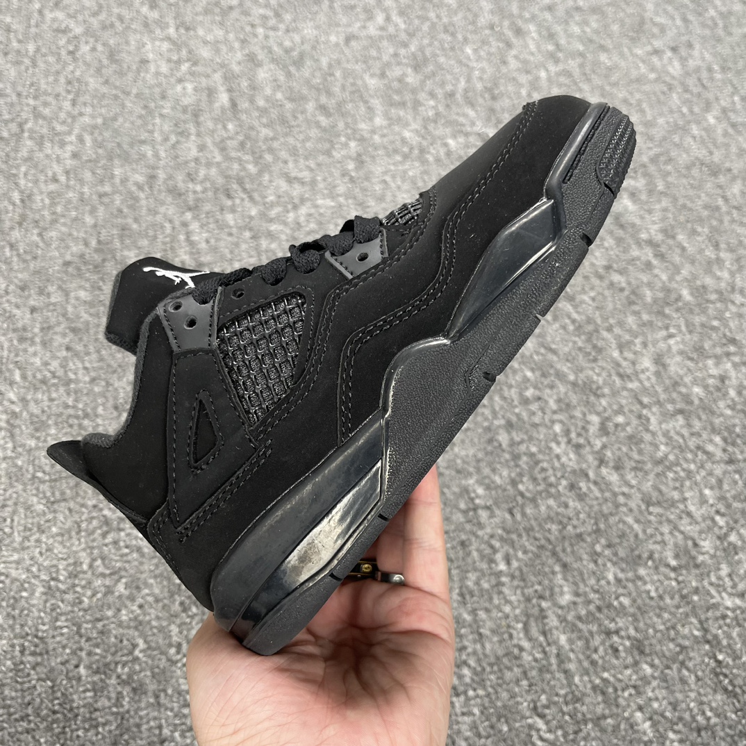 Air Jordan 4 Retro ‘Black Cat’ 2020Kid Preschool