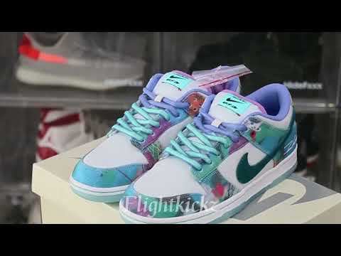 Nike SB Dunk Low Futura Laboratories Bleached Aqua