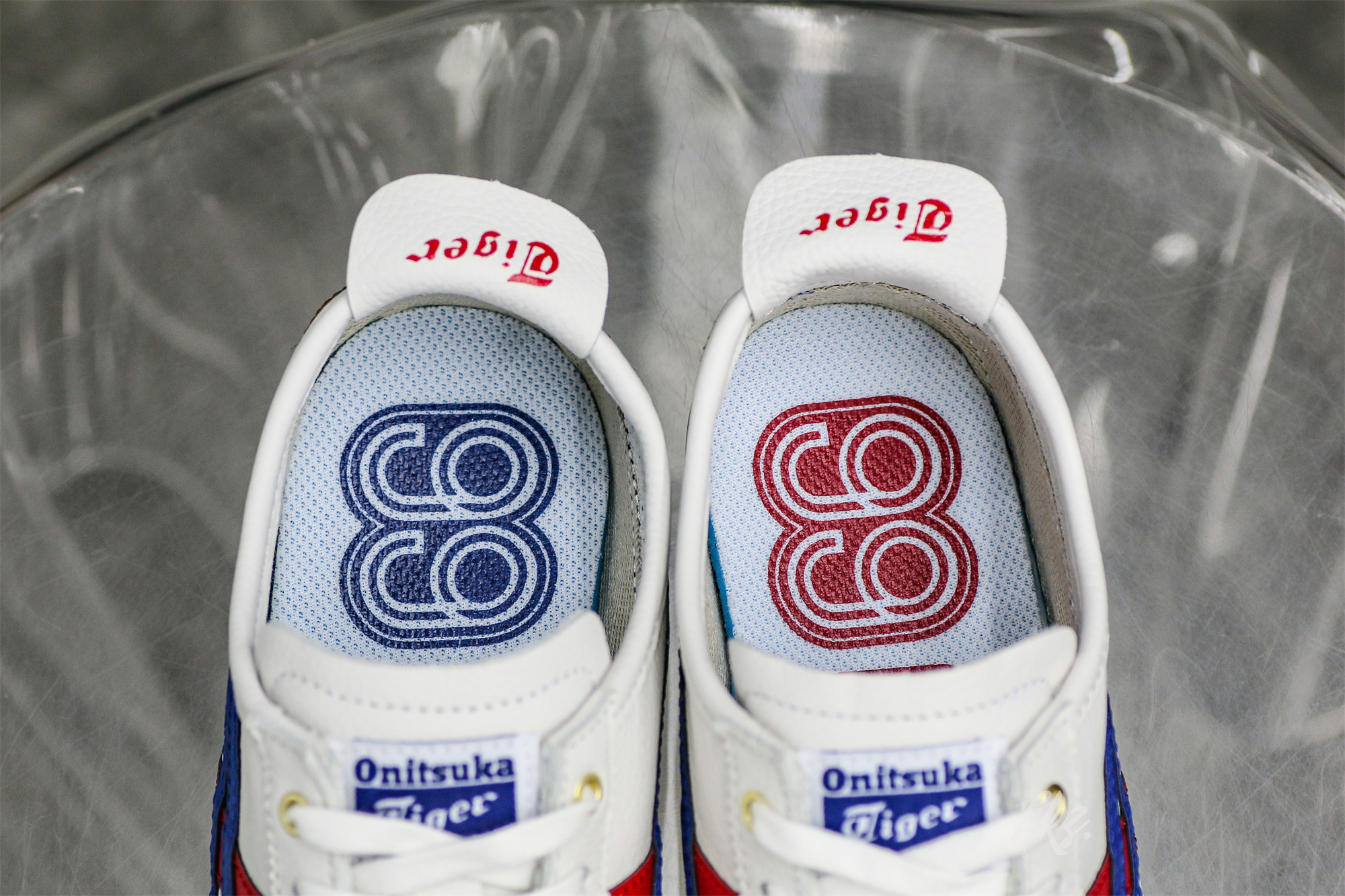 ASICS Mexico 66 White Blue Red Metallic Gold