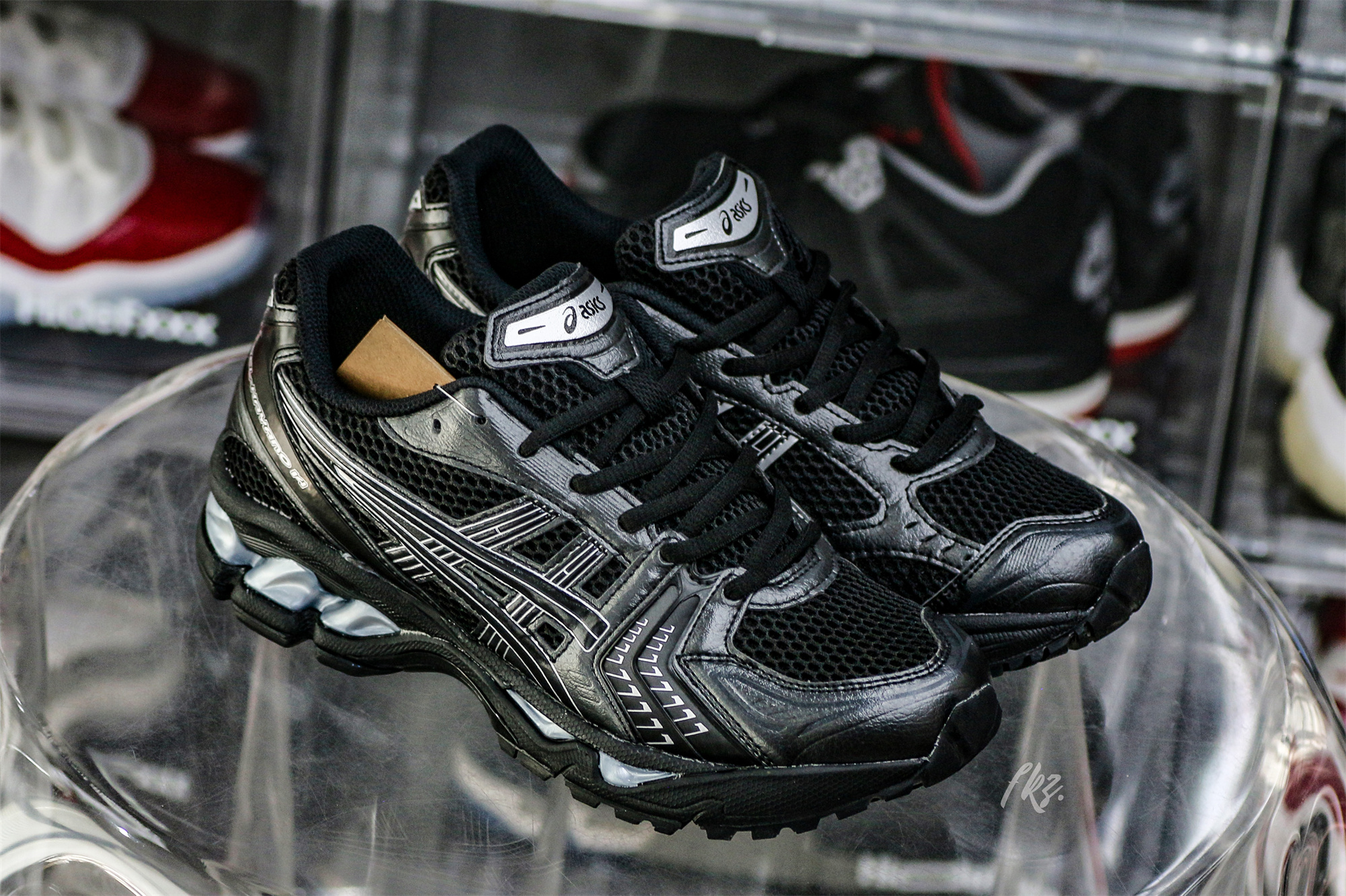 Gel Kayano 14 Black Pure Silver 2024