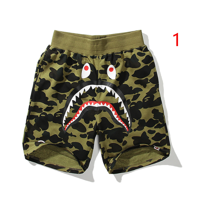BAPE Shark Camo Shorts