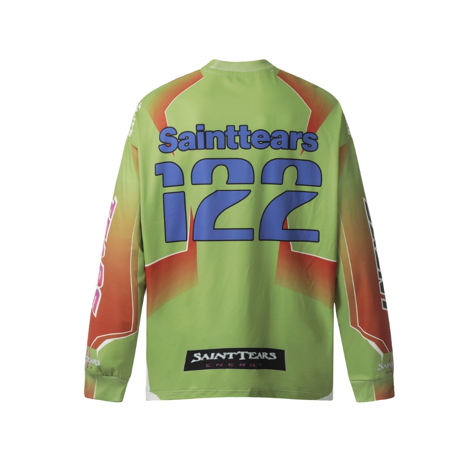 Saint Mich@el Tears Full Print 122 Long Sleeve