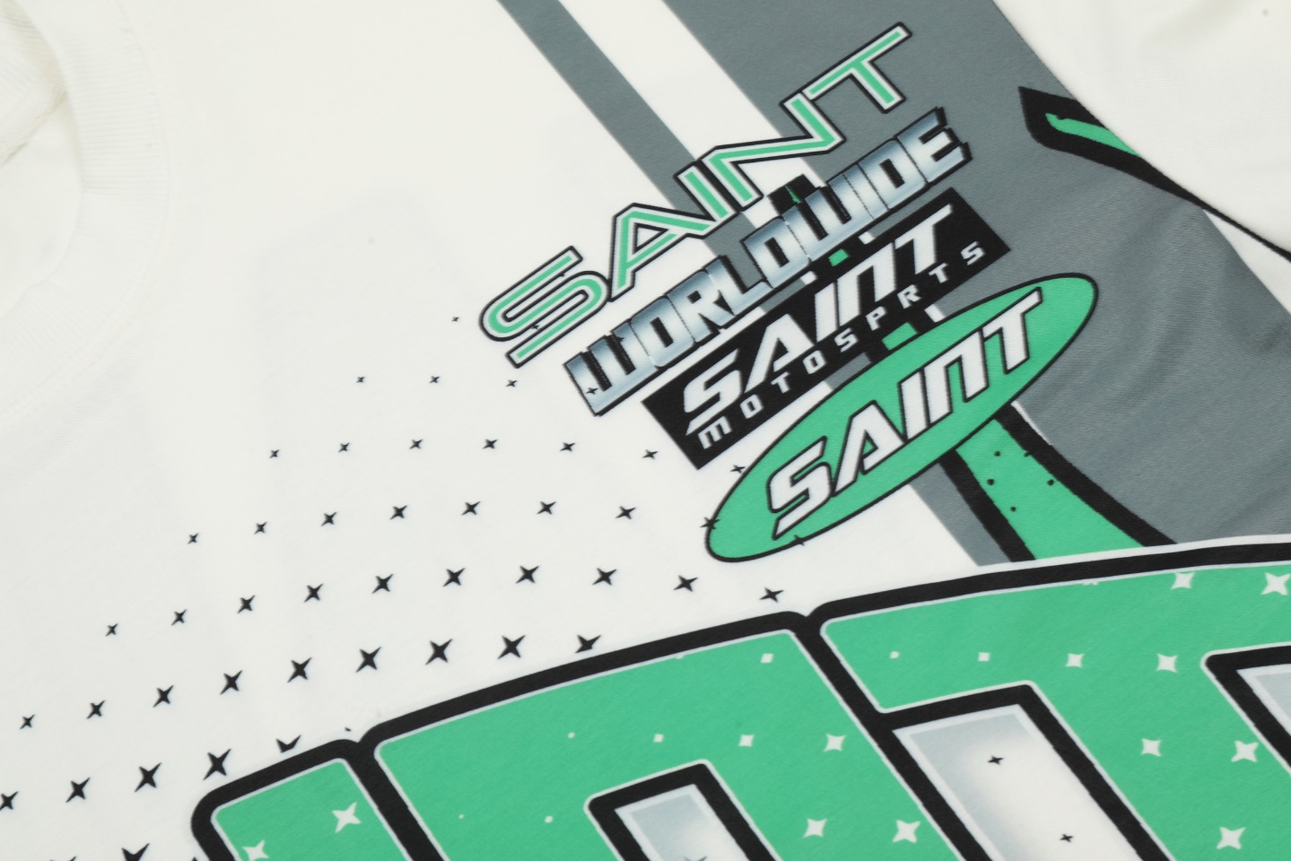 Saint Mich@el Tears 76 Full Print Long Sleeve