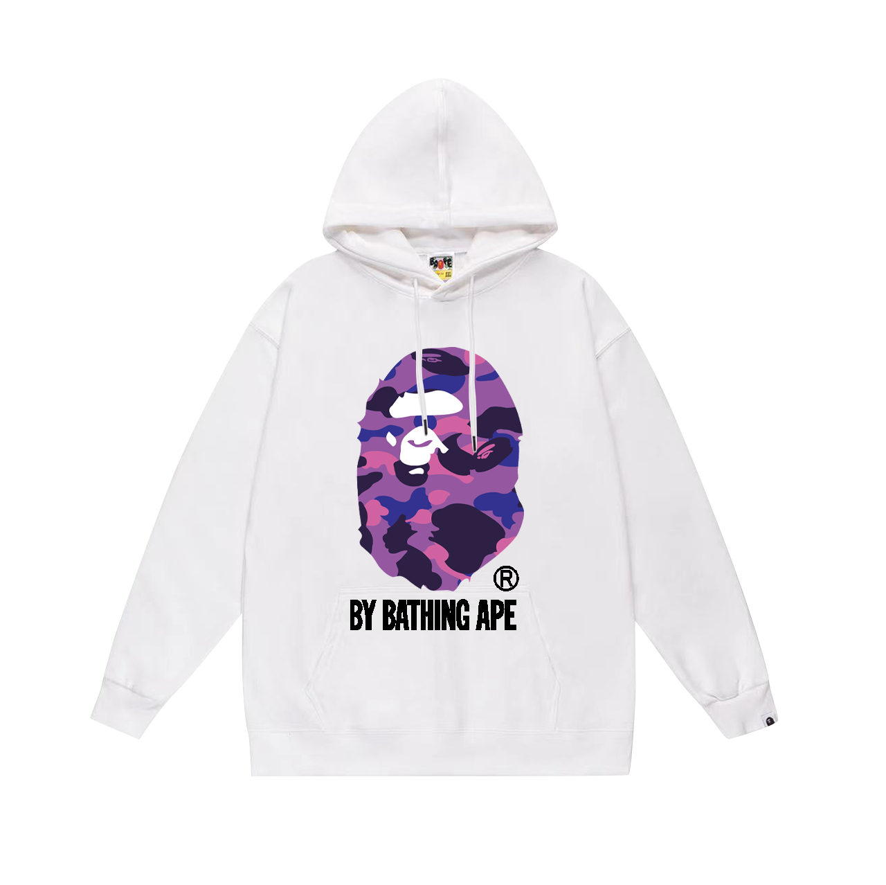 BAPE Ape Head cartoon graphic print hoodie