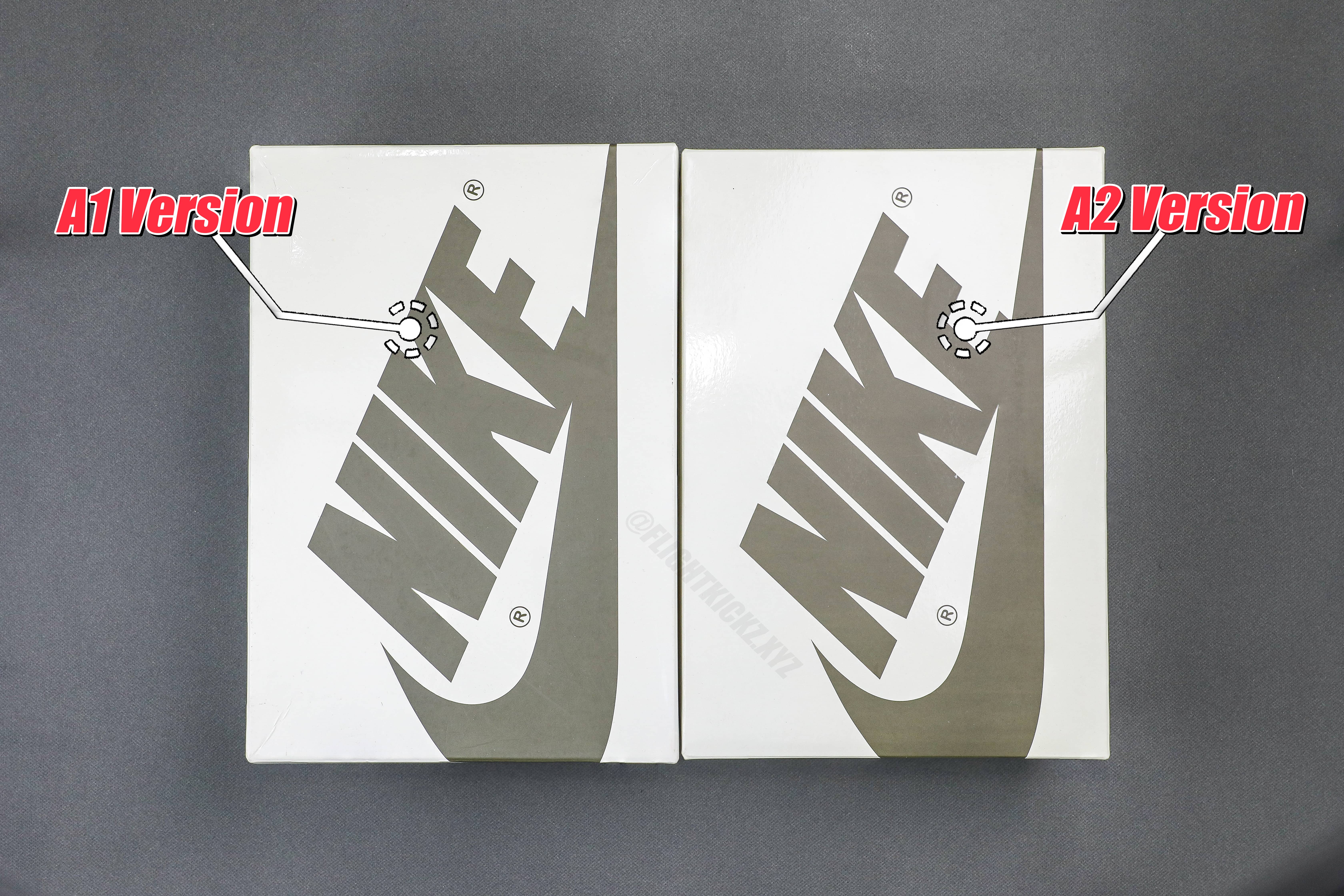 Travis Scott x Air Jordan 1 Low OG SP Olive（A2 Batch)