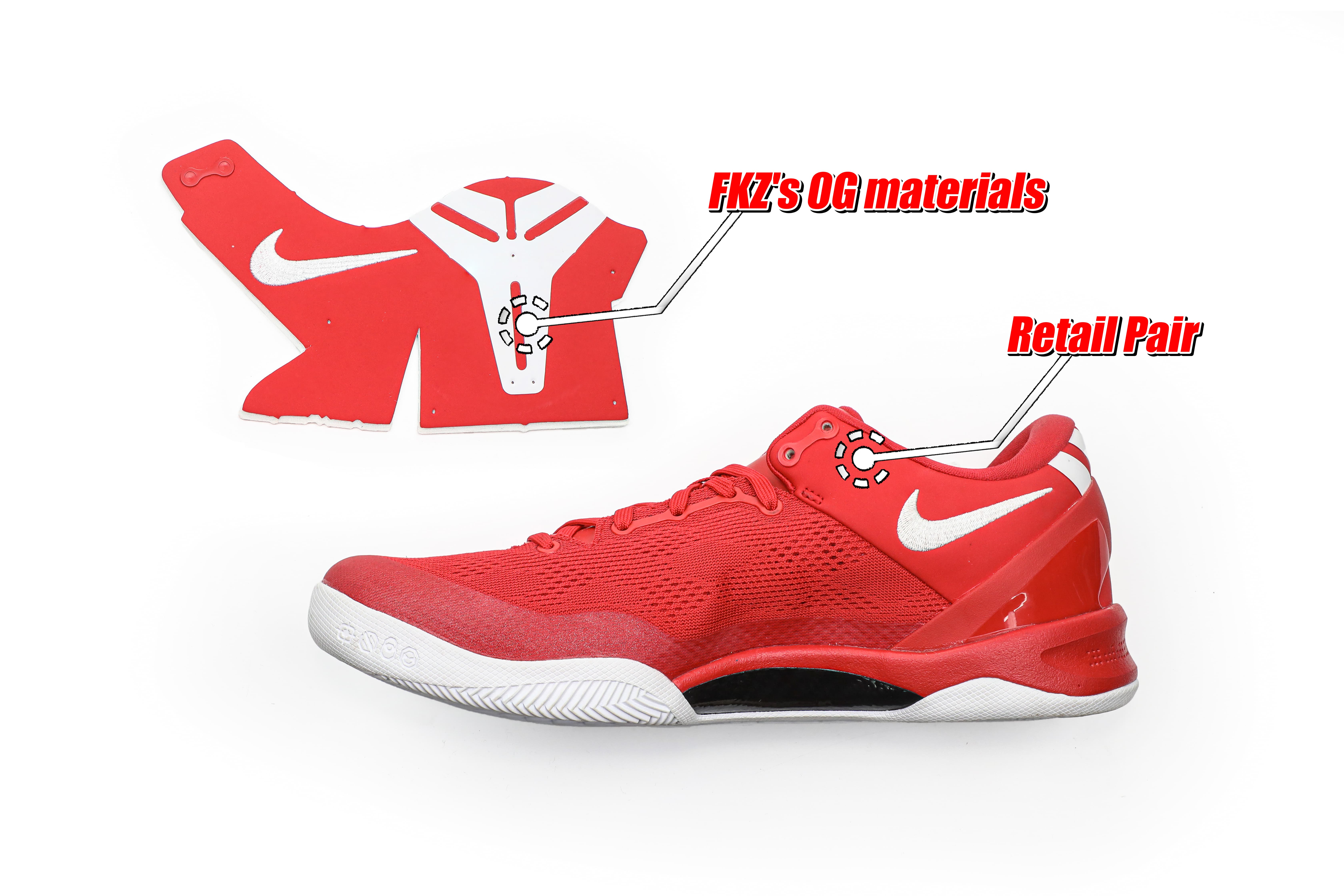 Nike Kobe 8 Protro University Red （2024）（Ln5 A1）