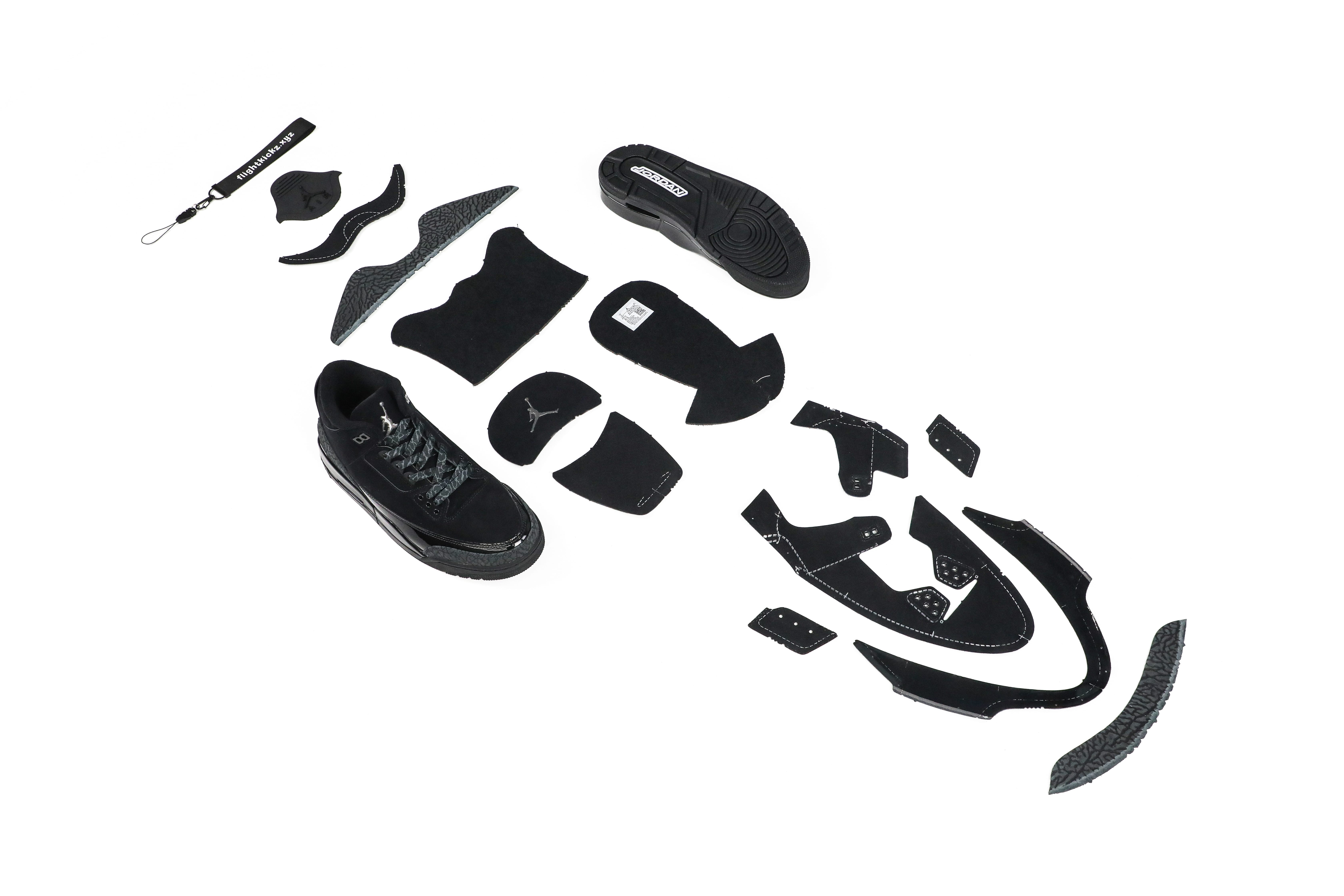 Air Jordan 3 Black Cat 2025 (A1 Batch)