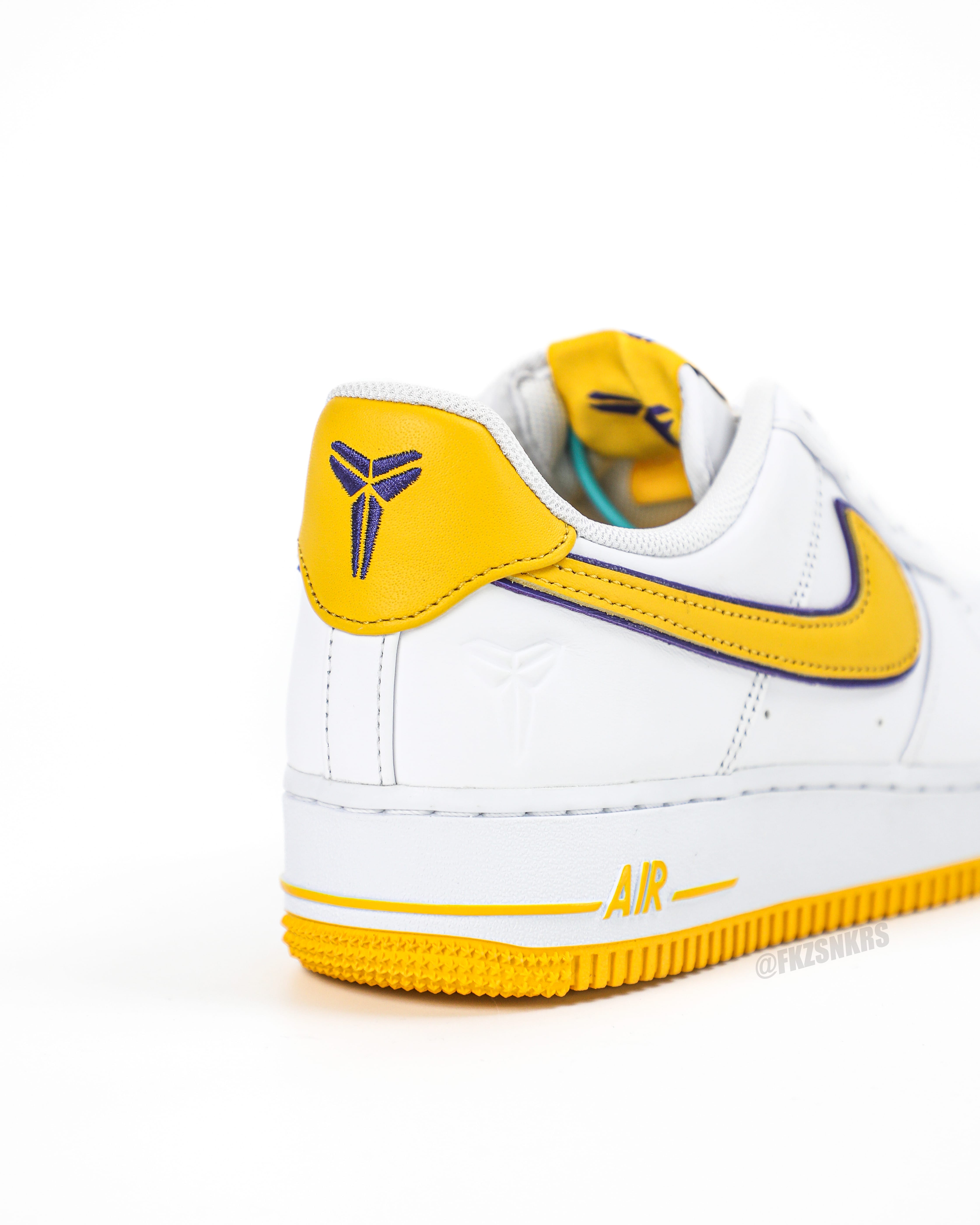 Nike Air Force 1 Low Retro QS Kobe Bryant Lakers Home（Ln5 A1）